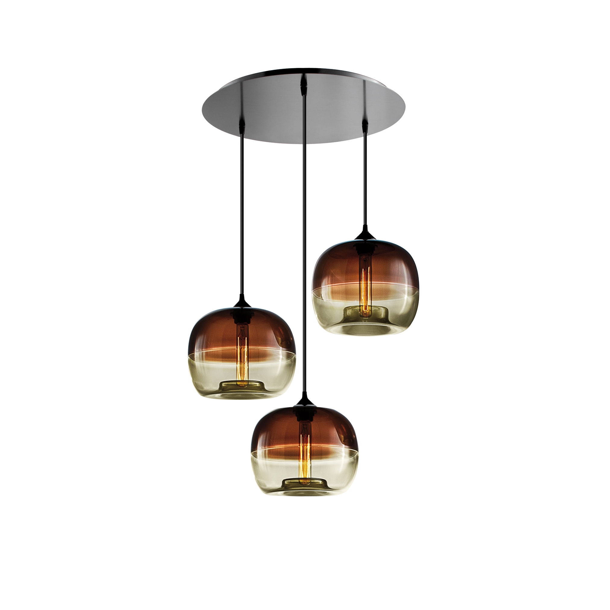 Mostra il prodotto Circular - 3 Modern Chandelier del produttore Niche