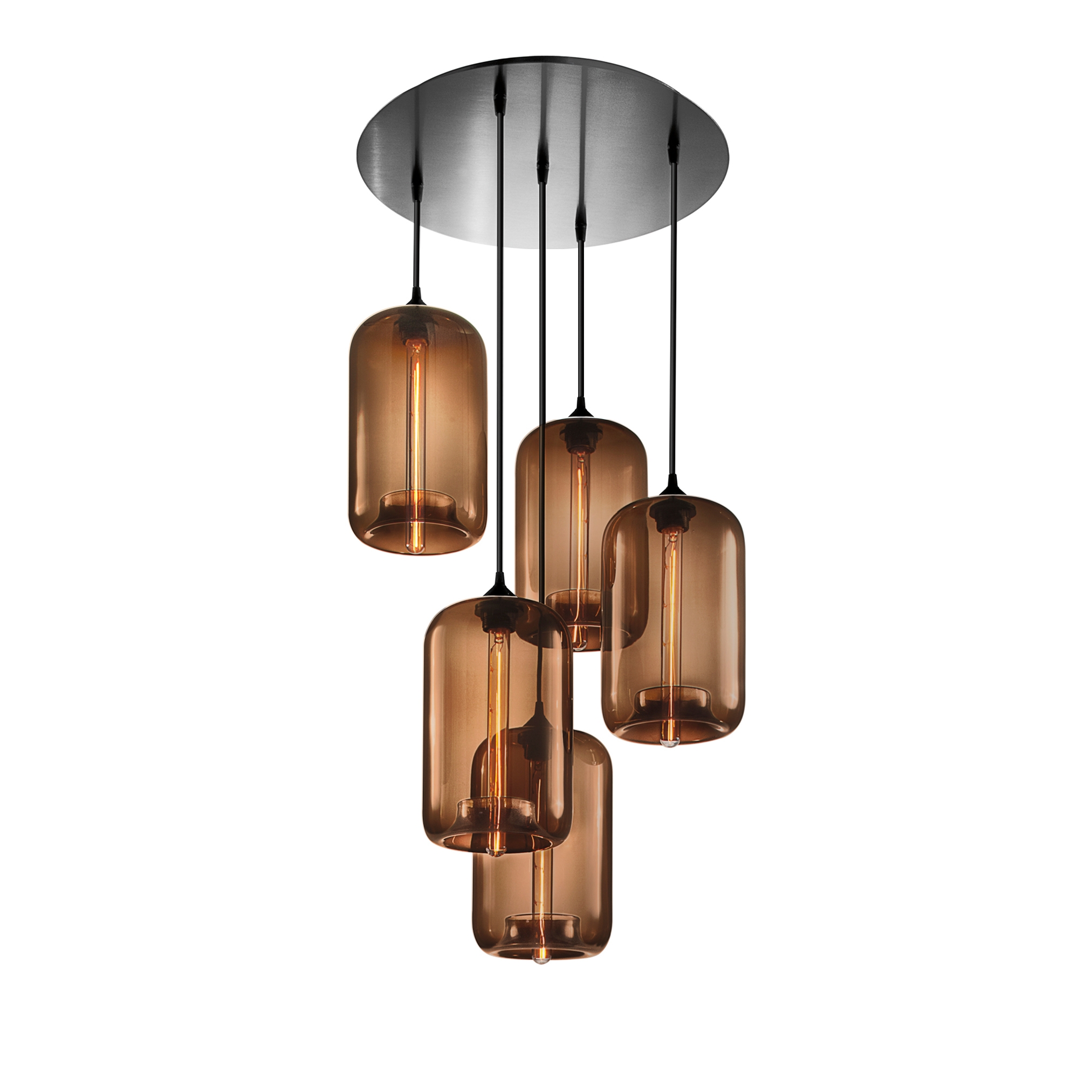 Circular - 5 Modern Chandelier