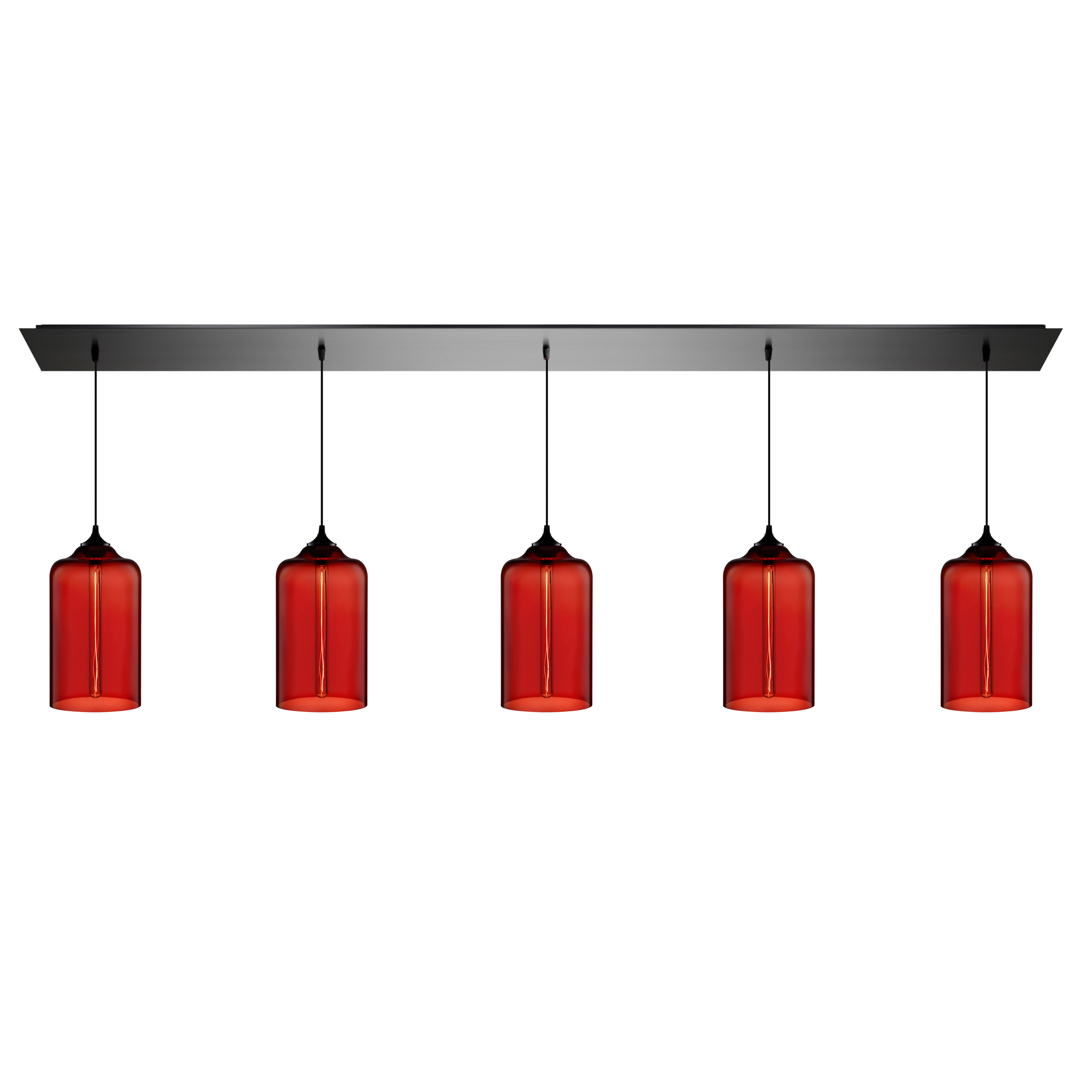 Linear - 5 Modern Chandelier