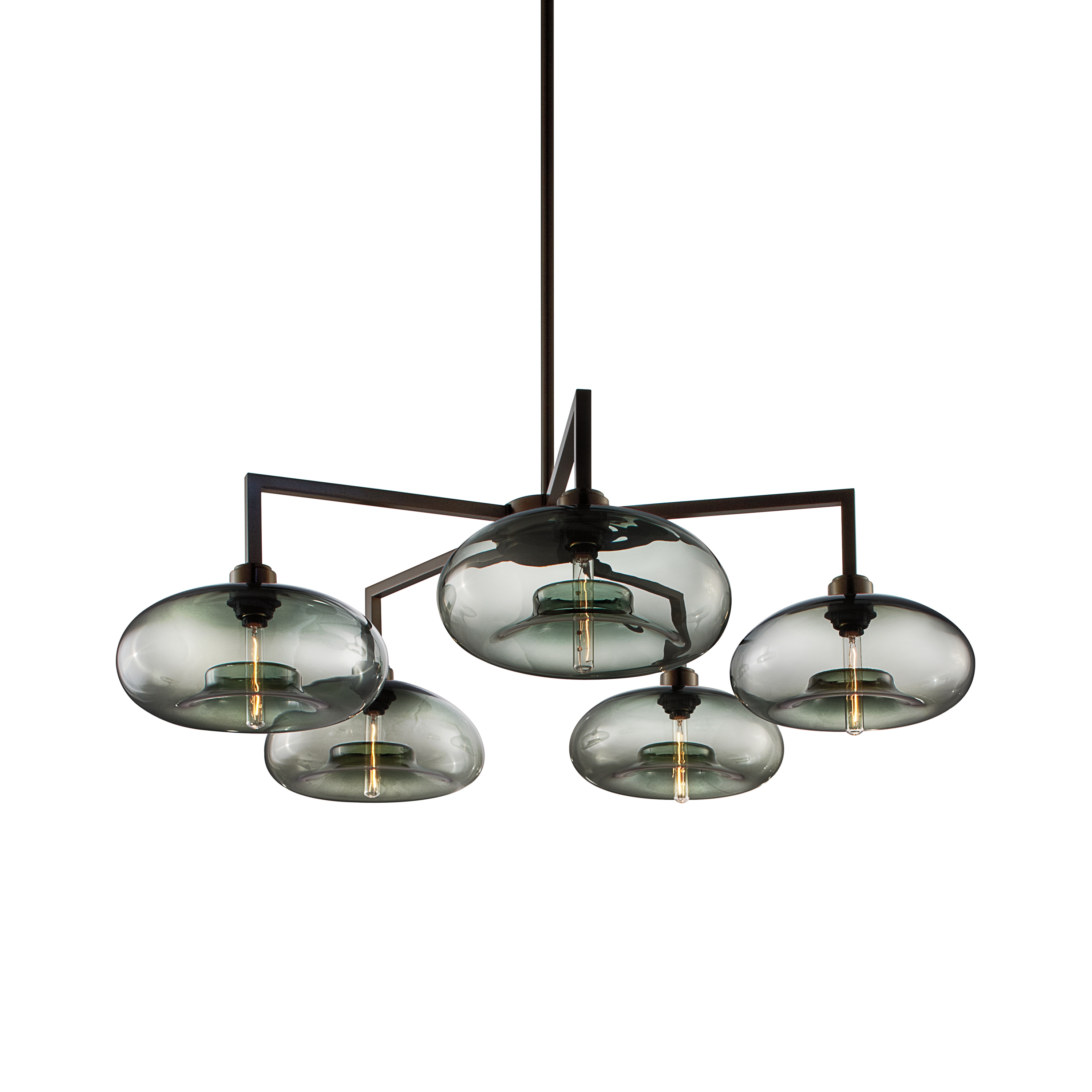 Mostra il prodotto Quill 5 Modern Chandelier del produttore Niche
