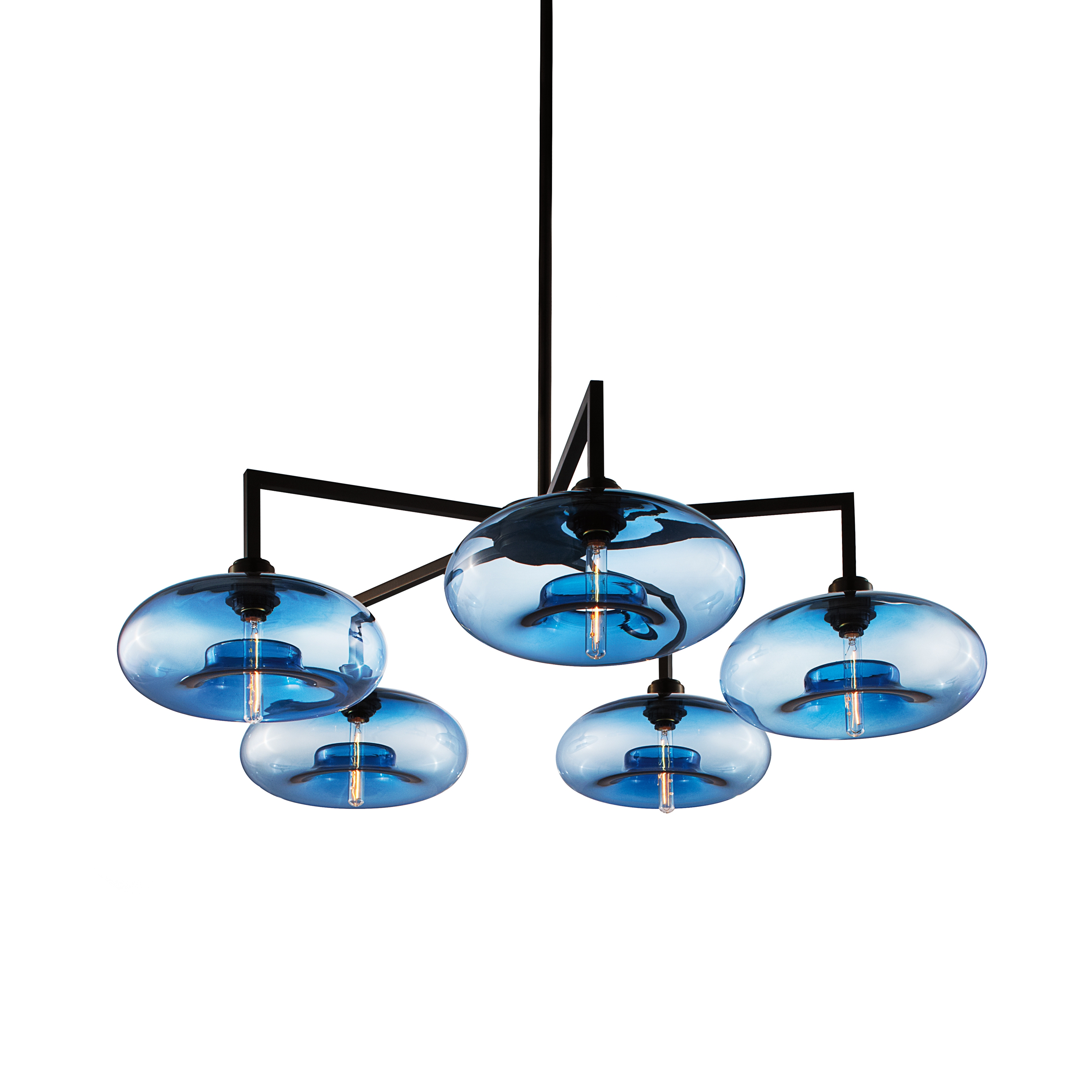 Mostra il prodotto Quill 5 Modern Chandelier del produttore Niche
