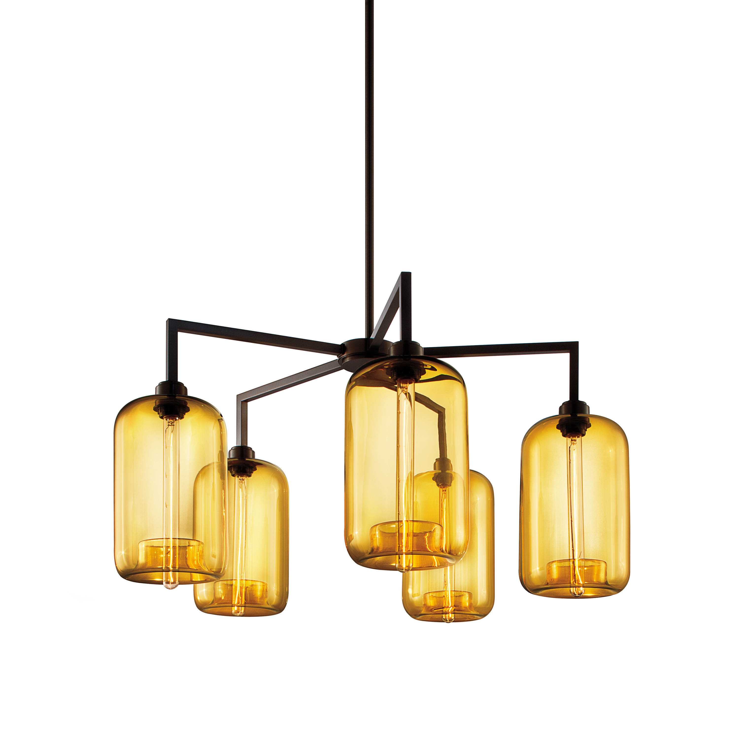 Mostra il prodotto Quill 5 Modern Chandelier del produttore Niche