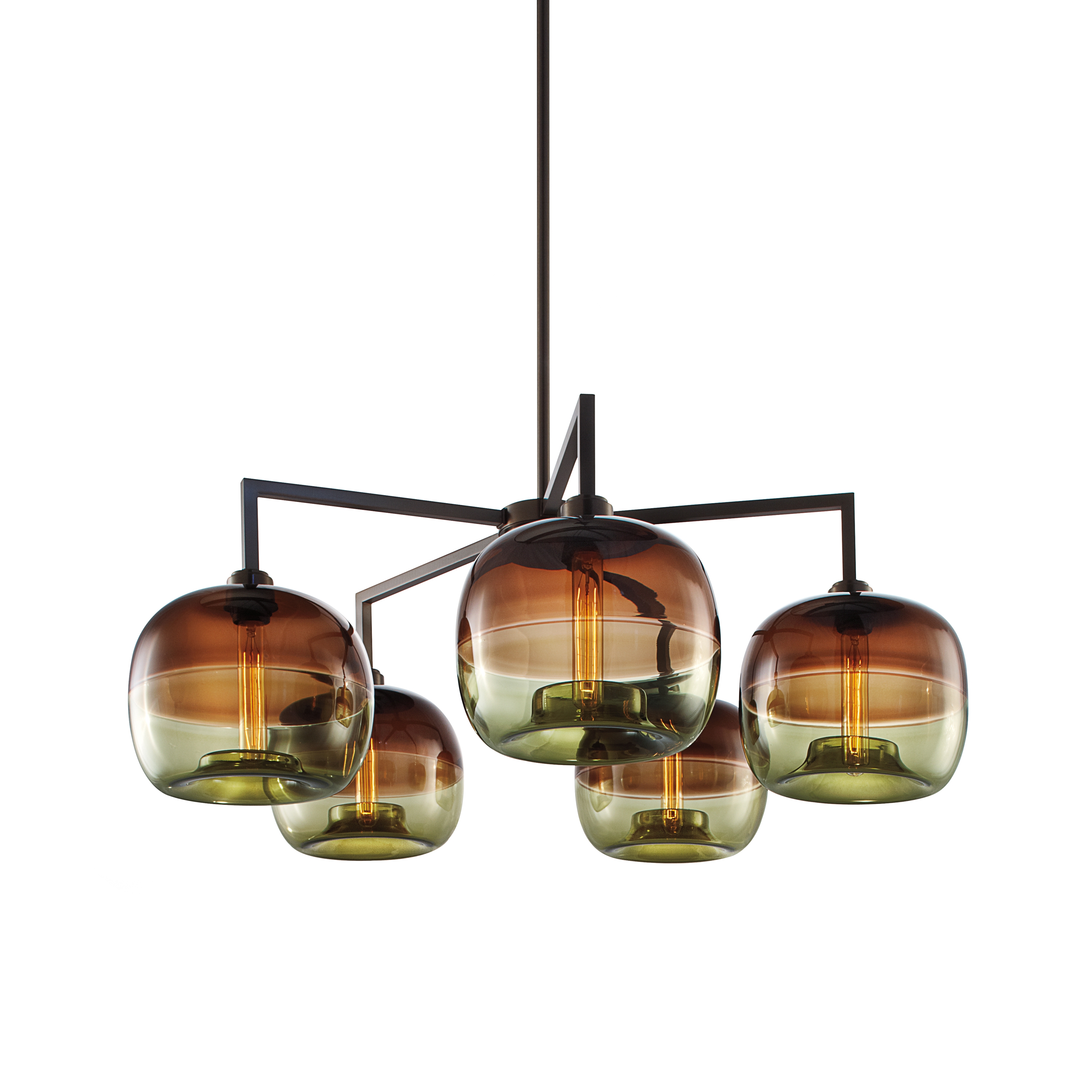 Mostra il prodotto Quill 5 Modern Chandelier del produttore Niche