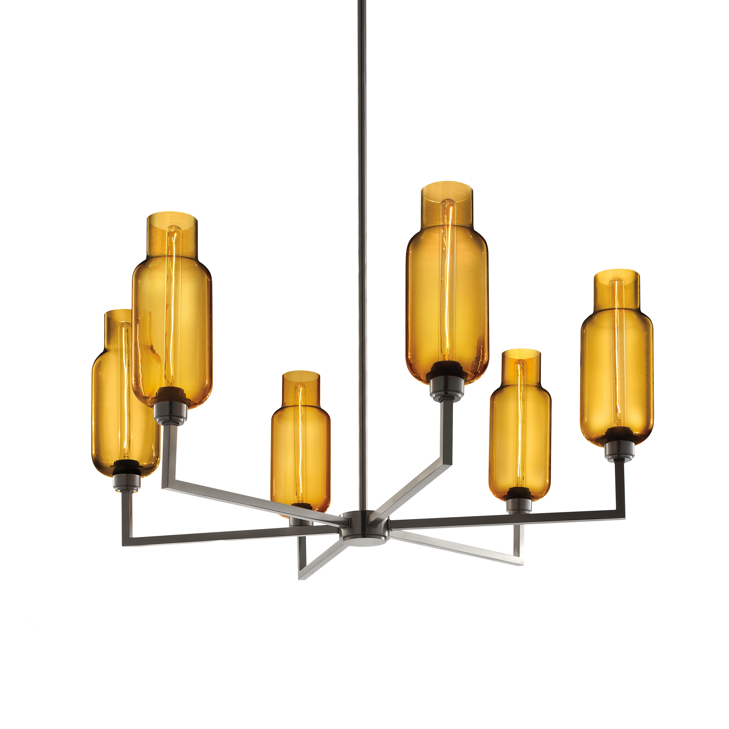 Mostra il prodotto Quill 6 Modern Chandelier del produttore Niche