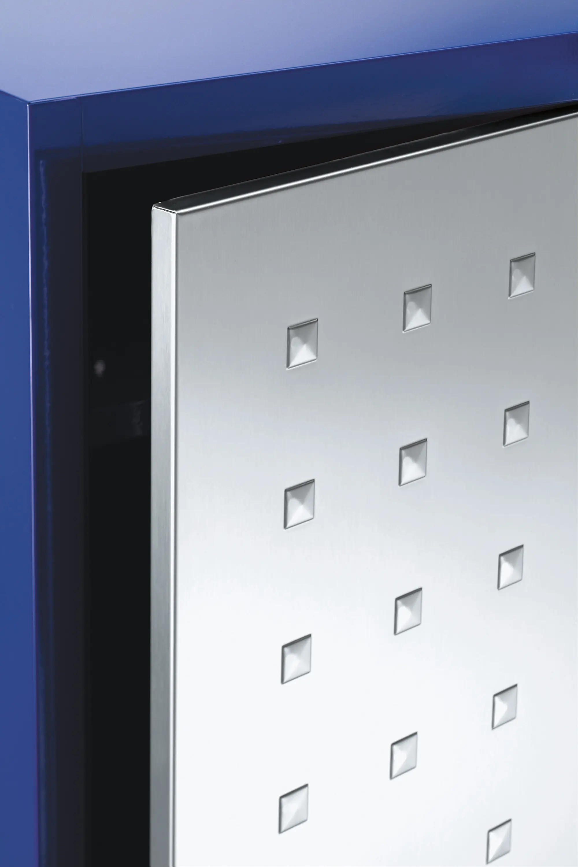 Dieffebi - Design Anta Inox | 1 Inox design door locker with partition