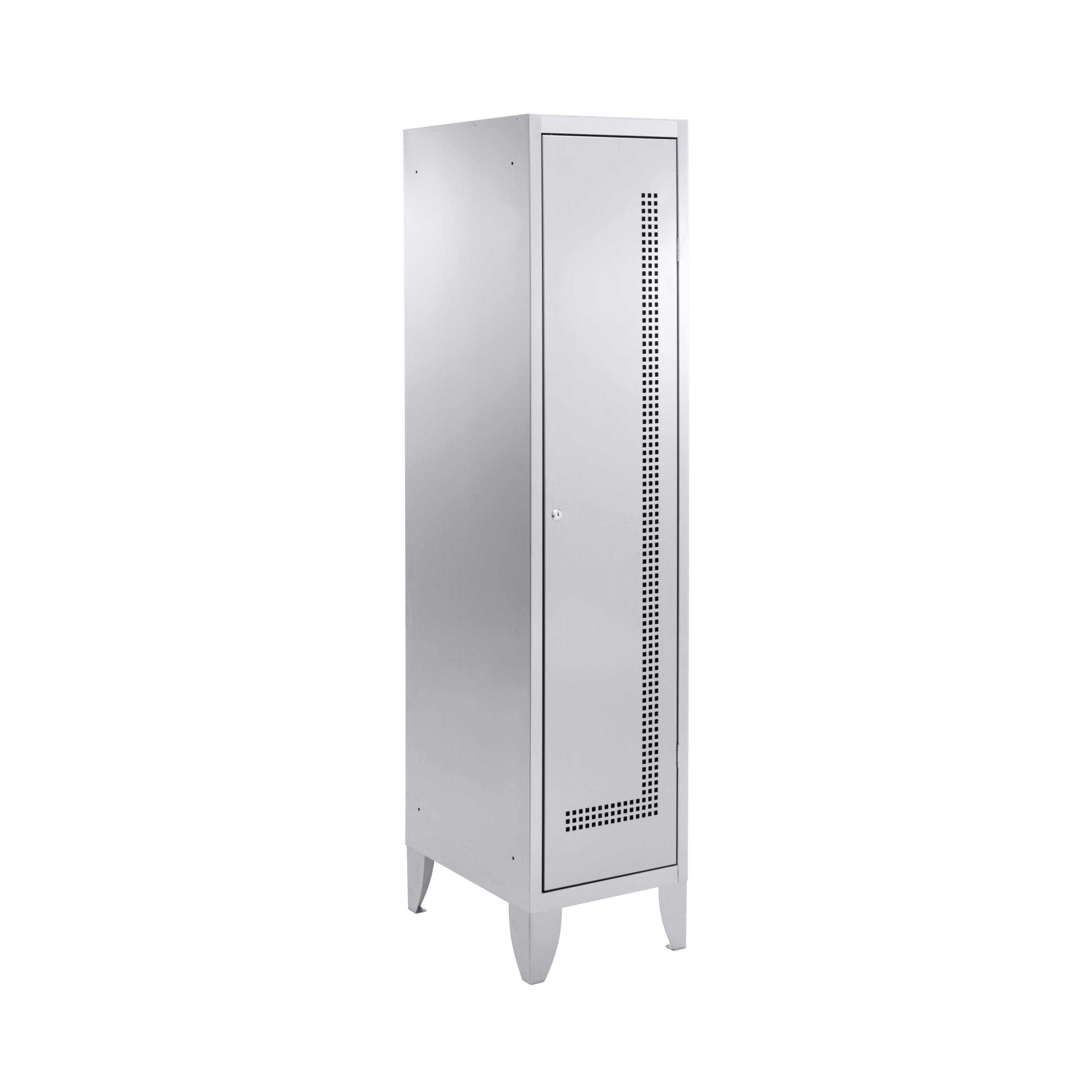 Display product Inox | 1 Inox door locker with partition from manufacturer Dieffebi