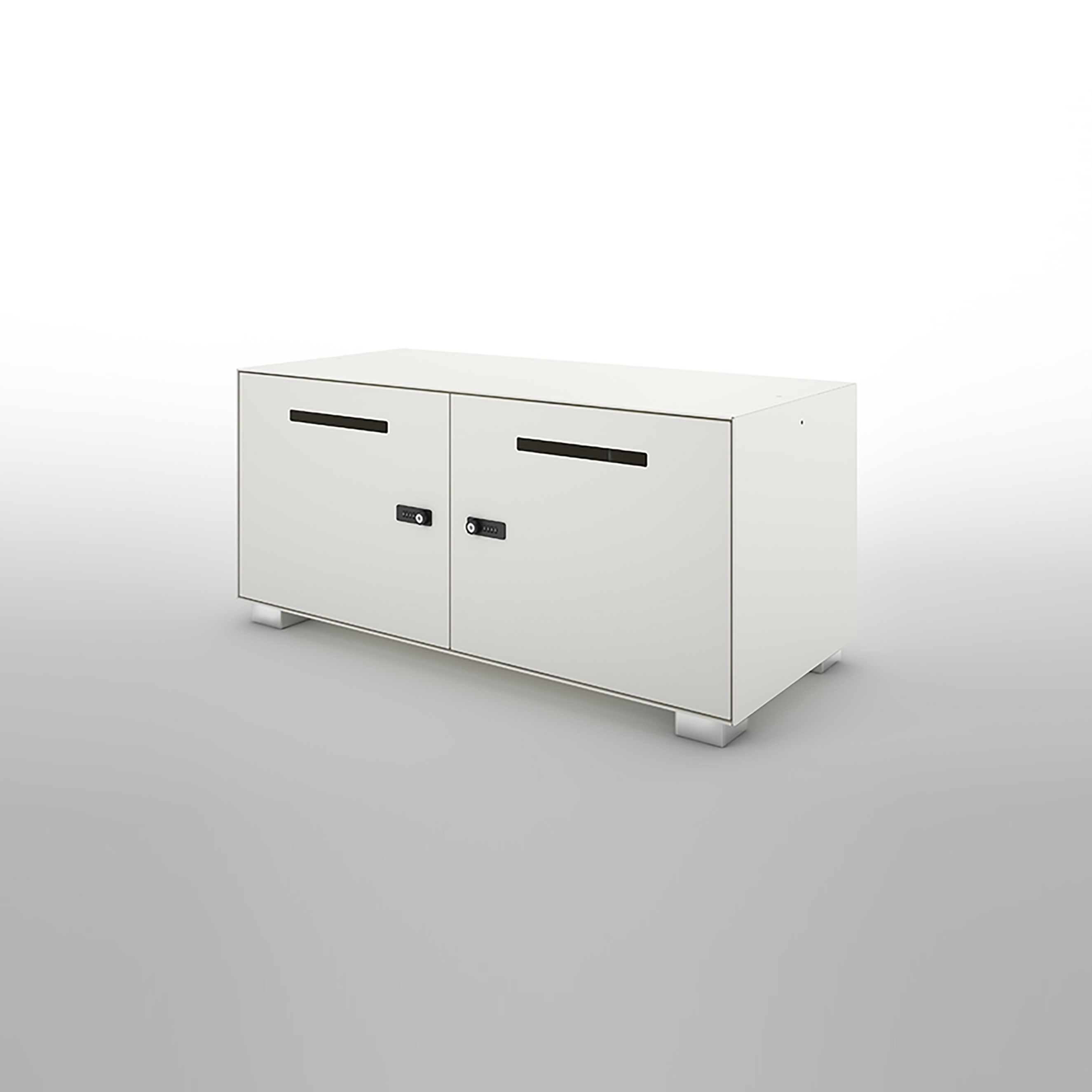 Produkt Primo 1000 Lockers | 2 door metal locker with slots des Herstellers Dieffebi anzeigen