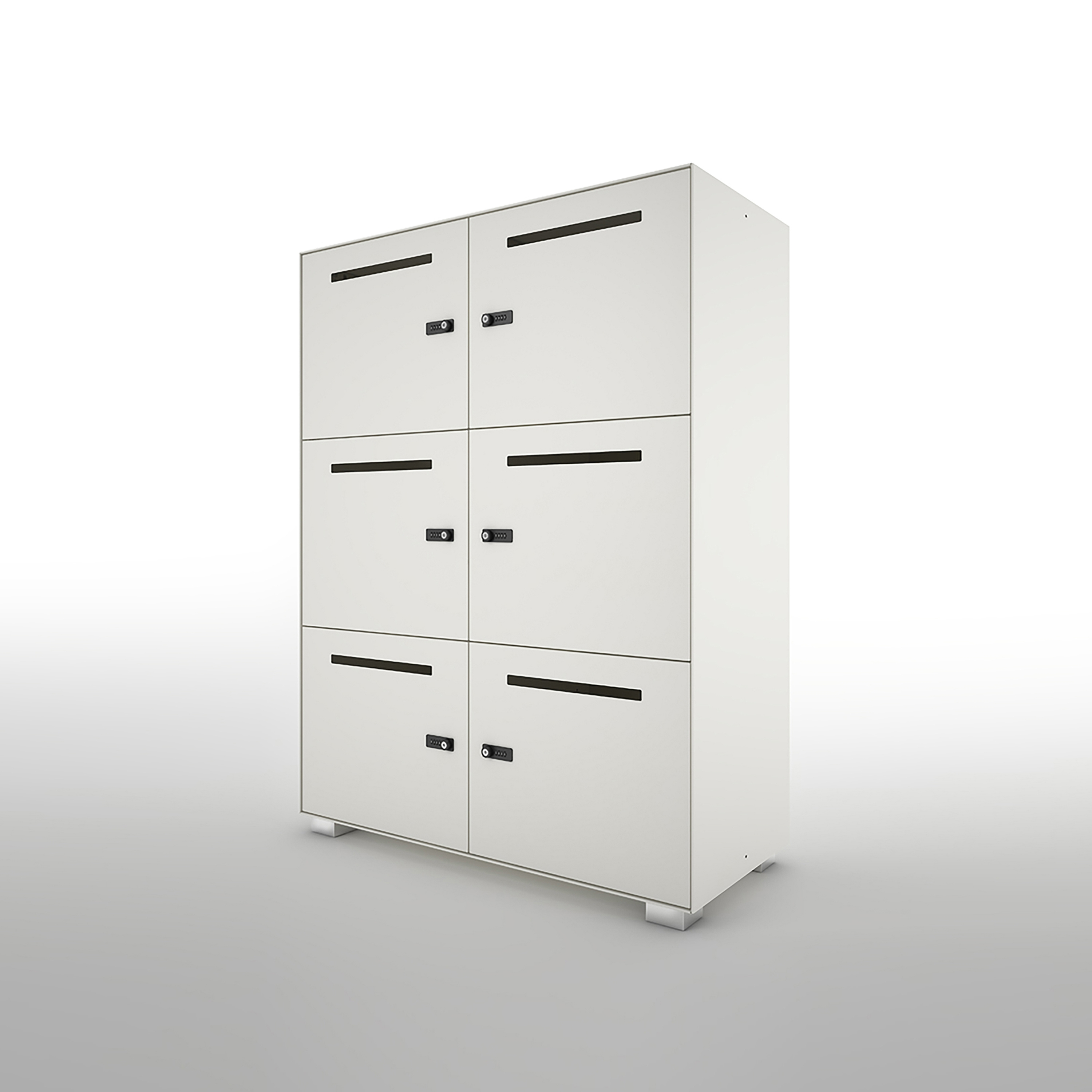 Produkt Primo 1000 Lockers | 6 door metal locker with slots des Herstellers Dieffebi anzeigen