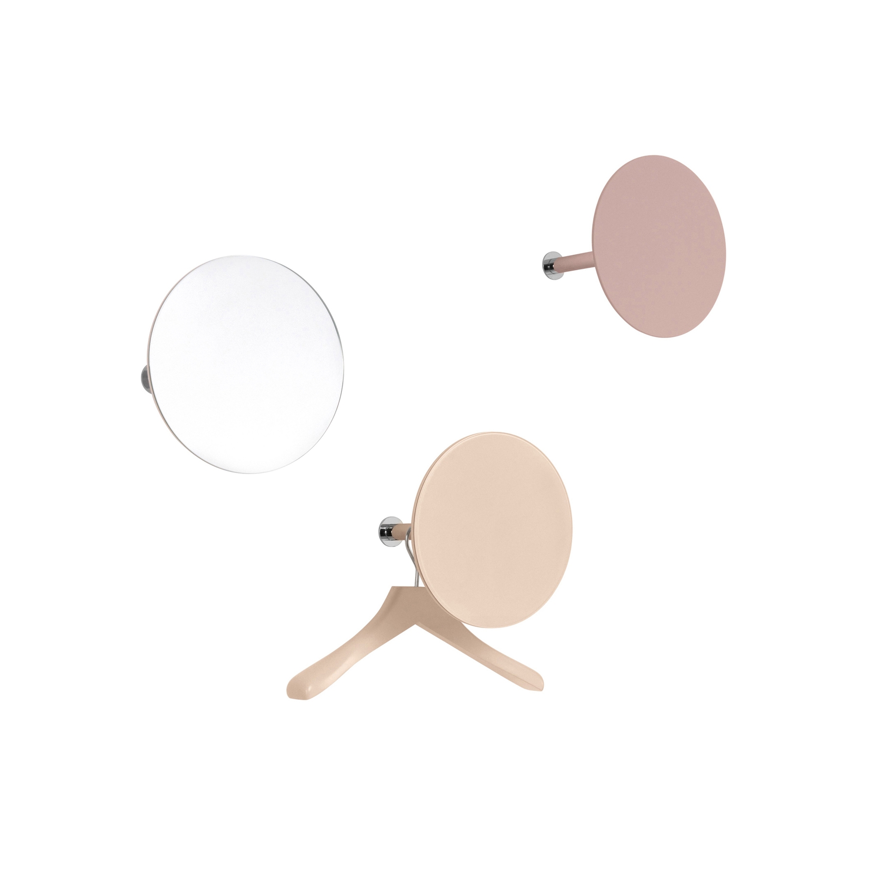 Mostrar el producto SLOT wall-mounted coat rack, round del fabricante Schönbuch