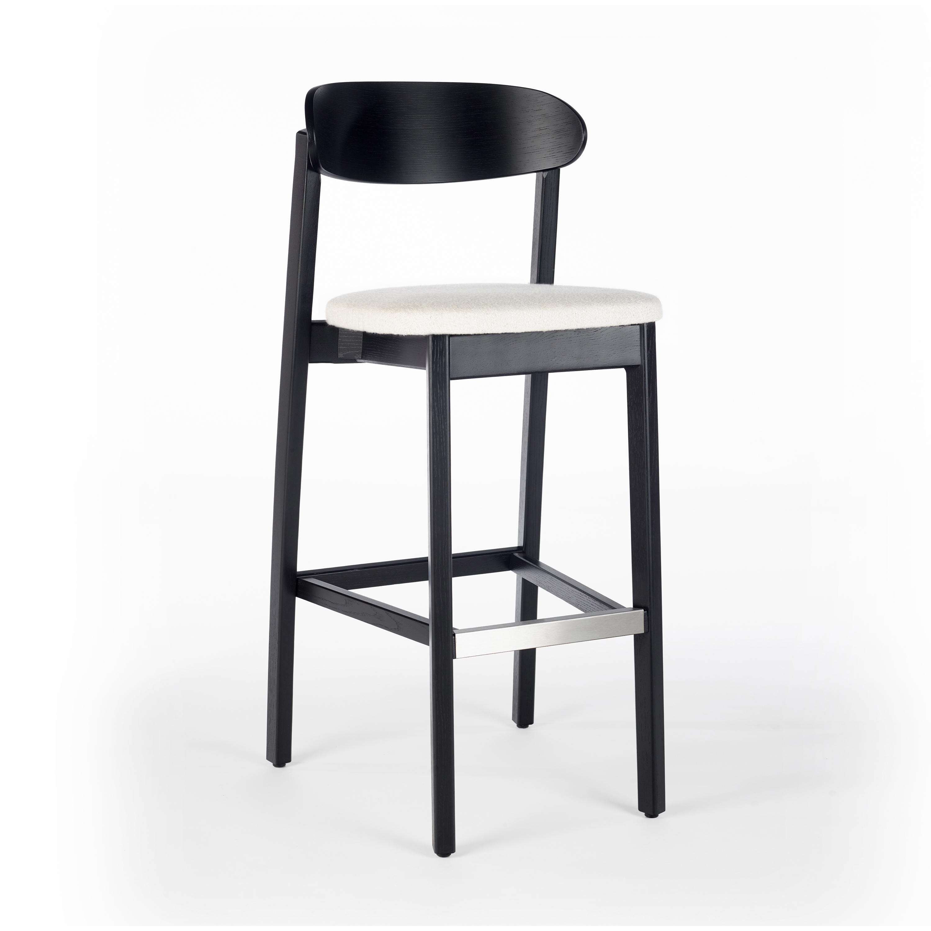 Vertoon produk Arch Barstool - Oak dark van vervaardiger Wildspirit