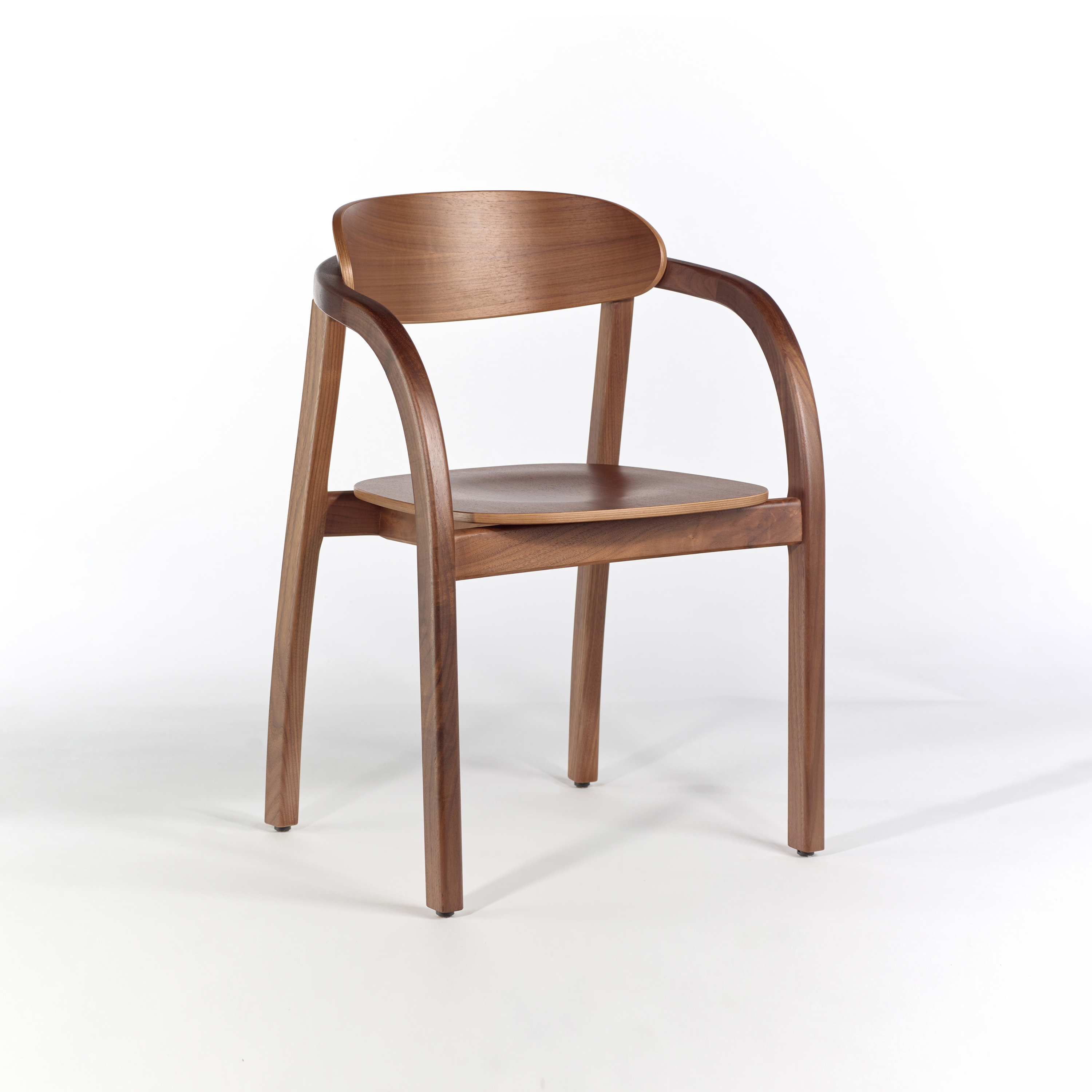 Vertoon produk Arch Armchair - American walnut van vervaardiger Wildspirit