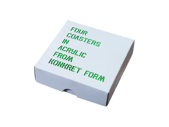 Konkret Form - Coasters