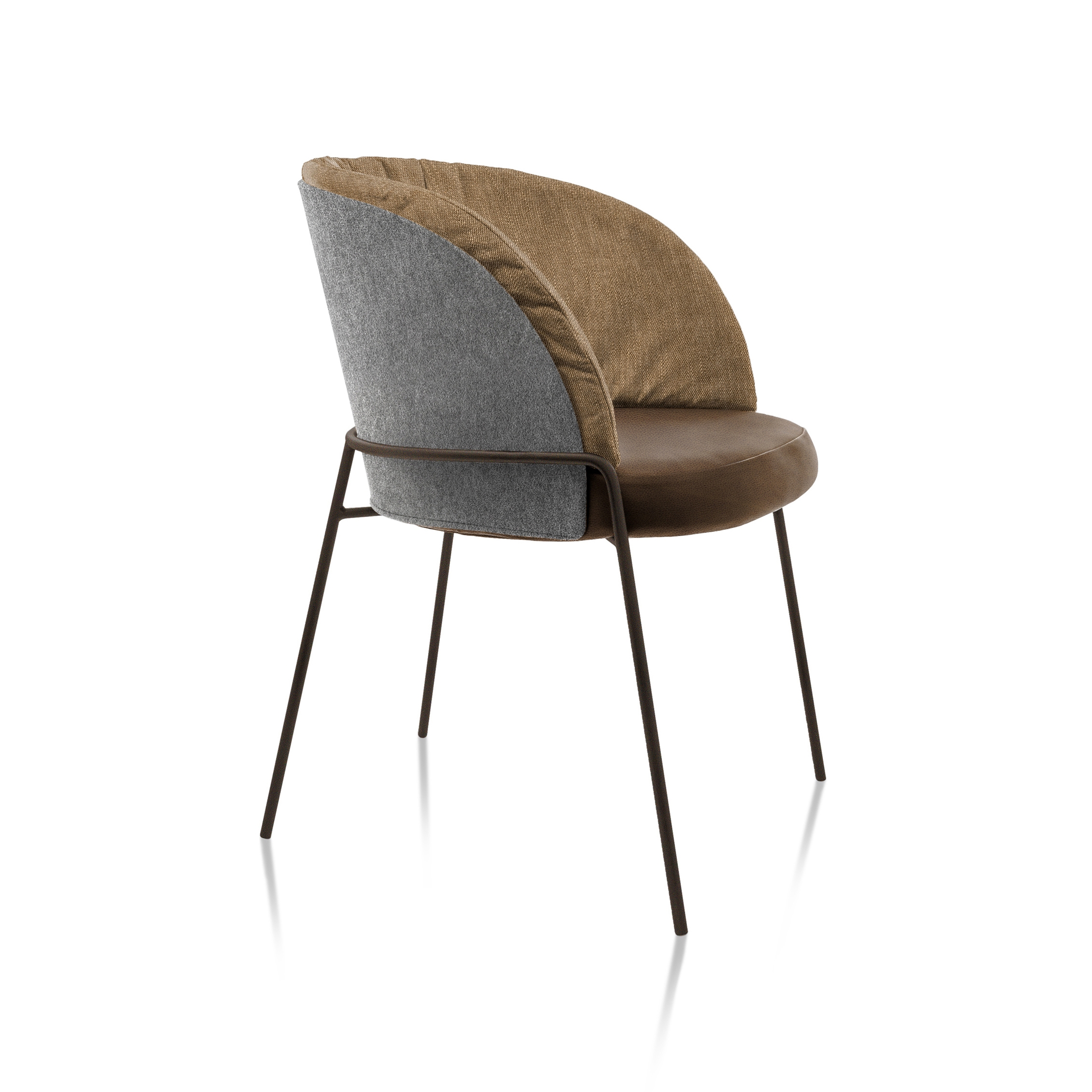 Display product LUNAR PURE Side chair from manufacturer KFF
