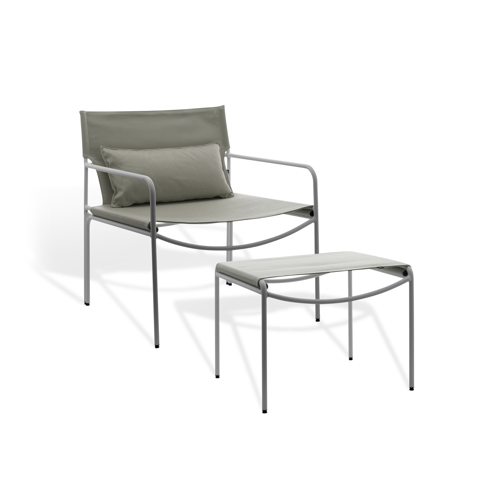 Pool Outdoor Lounge Sessel mit Ottoman