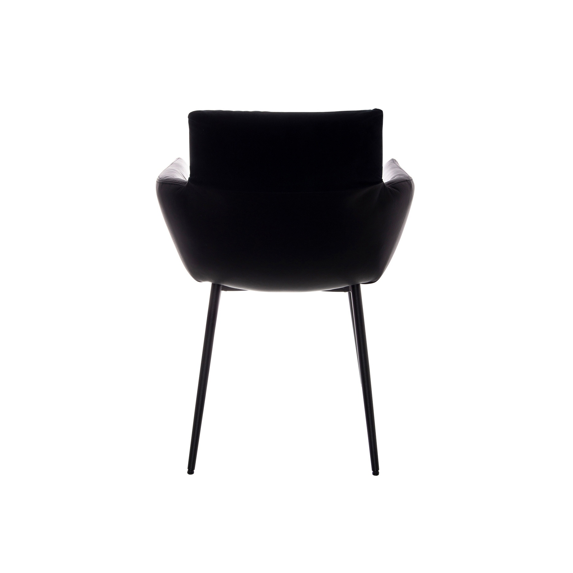 FAYE Side chair with armrests