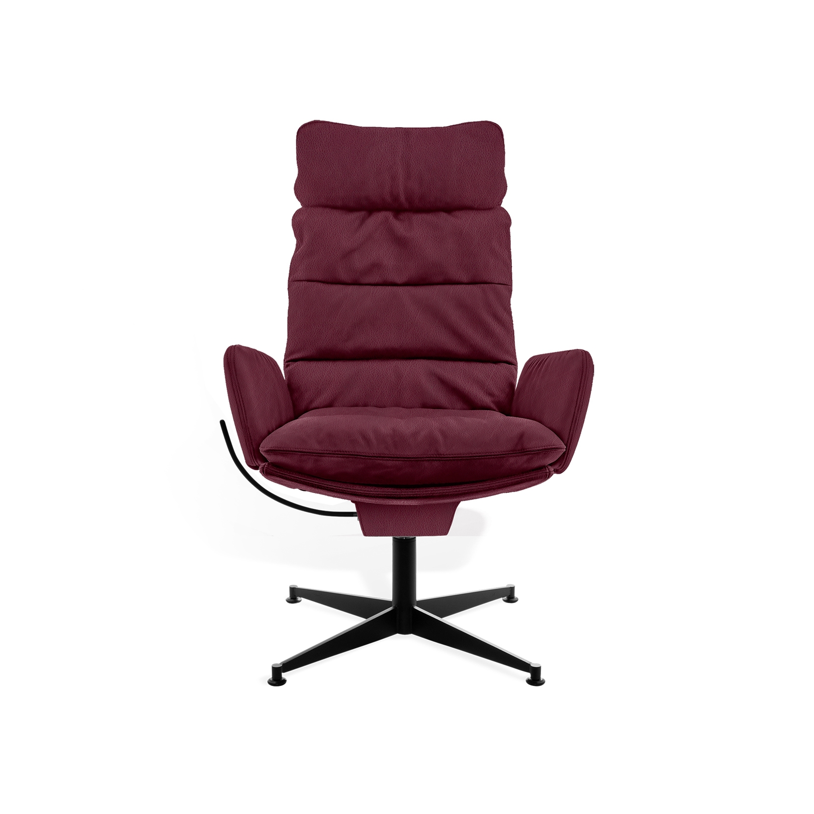Display product ARVA LOUNGE Armchair with ottoman from manufacturer KFF
