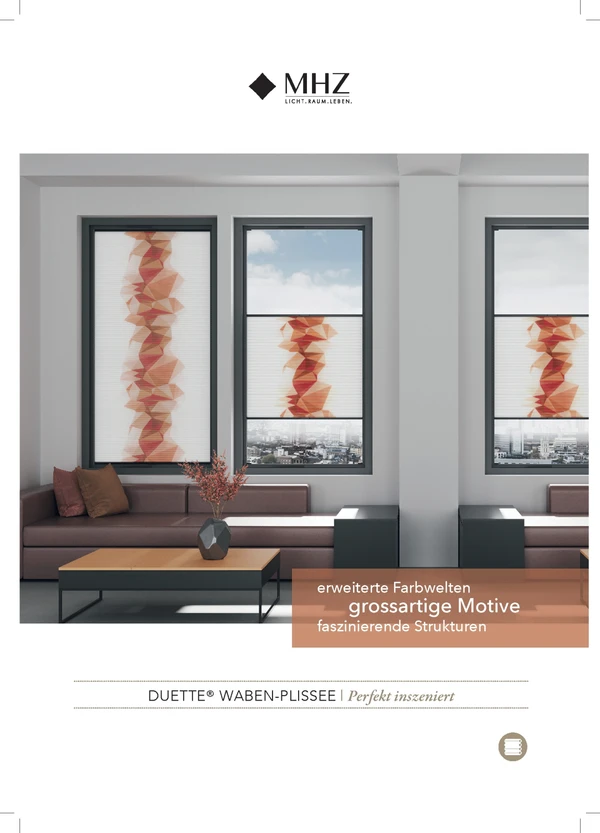 Vorschaubild für die Datei DUETTE® WABEN-PLISSEE