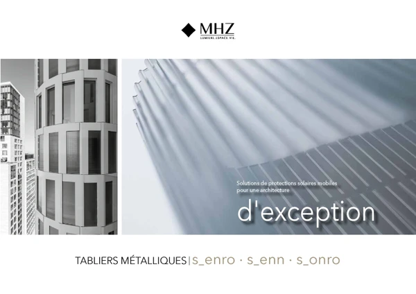 Vorschaubild für die Datei TABLIERS MÉTALLIQUES s–enro · s–enn · s–onro