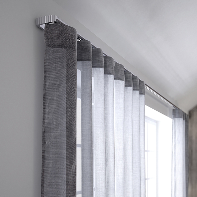Display product  Luv 20 Aluminium curtain rods from manufacturer MHZ Hachtel