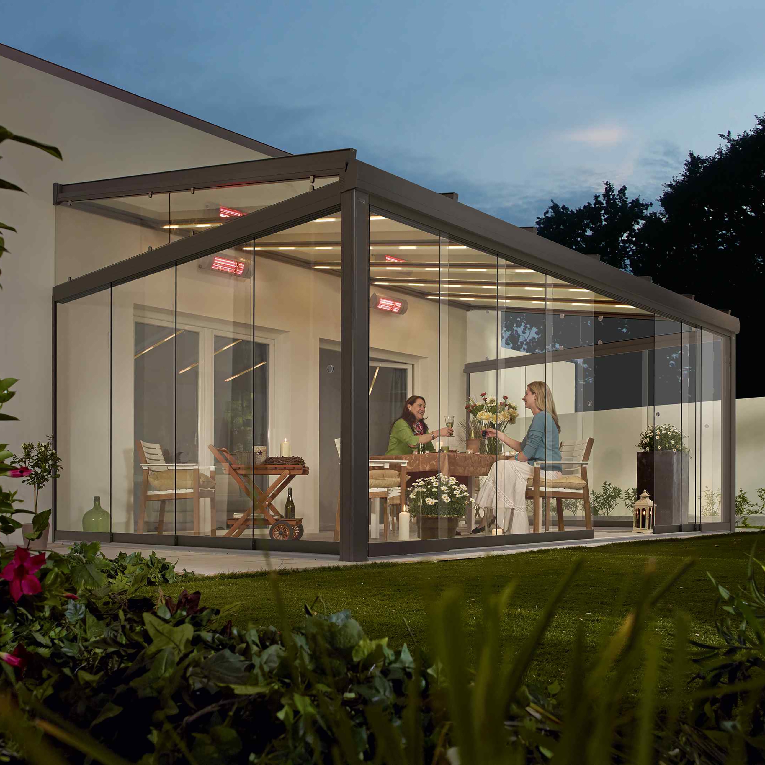 Display product Sliding glass wall systems from manufacturer MHZ Hachtel