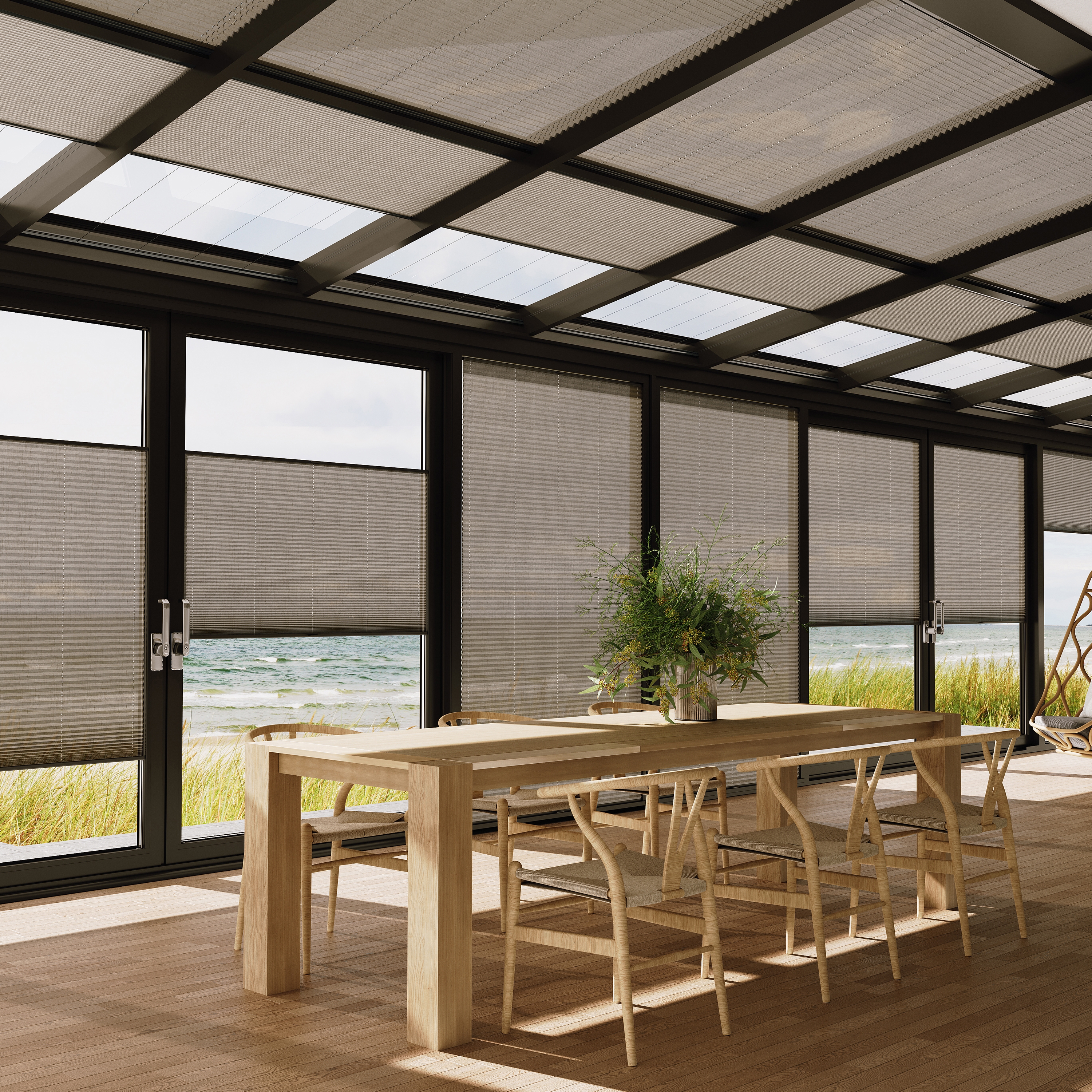 Mostra il prodotto Pleated blinds del produttore MHZ Hachtel