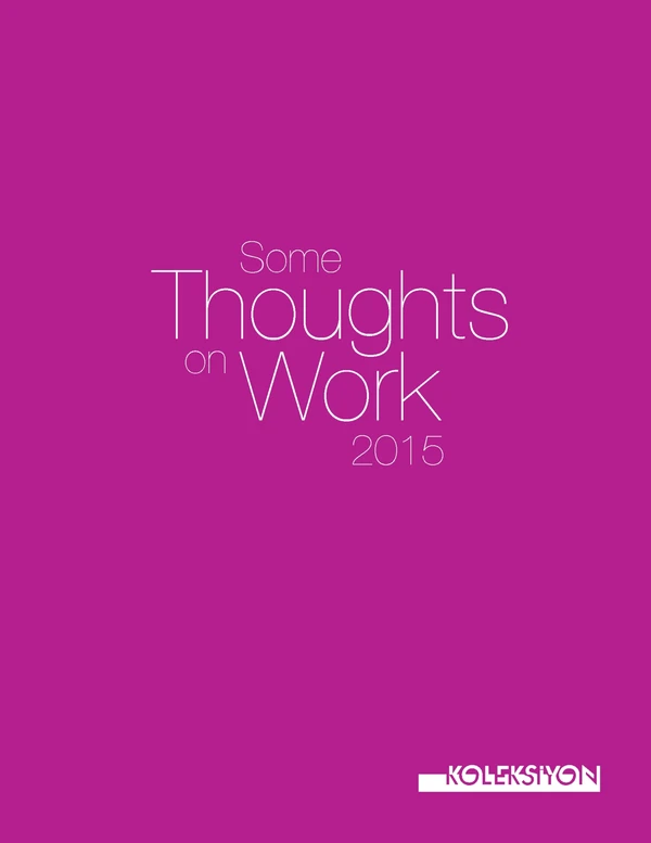 Imagen de vista previa del archivo Koleksiyon Some thoughts on work
