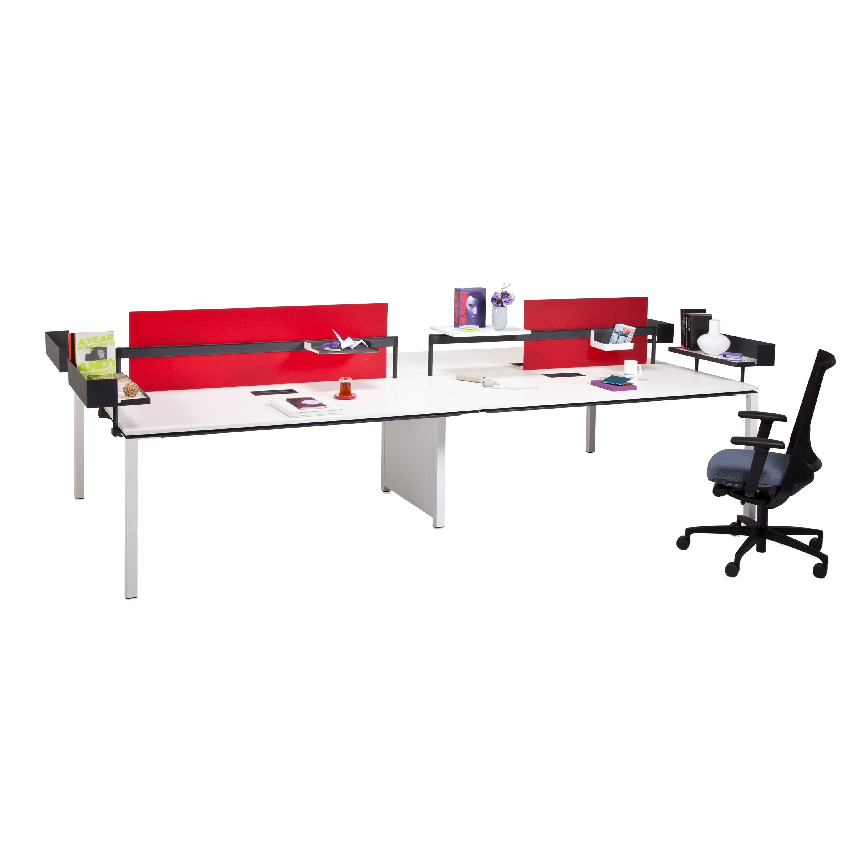 Vertoon produk Barbari Operational Desk System van vervaardiger Koleksiyon Furniture