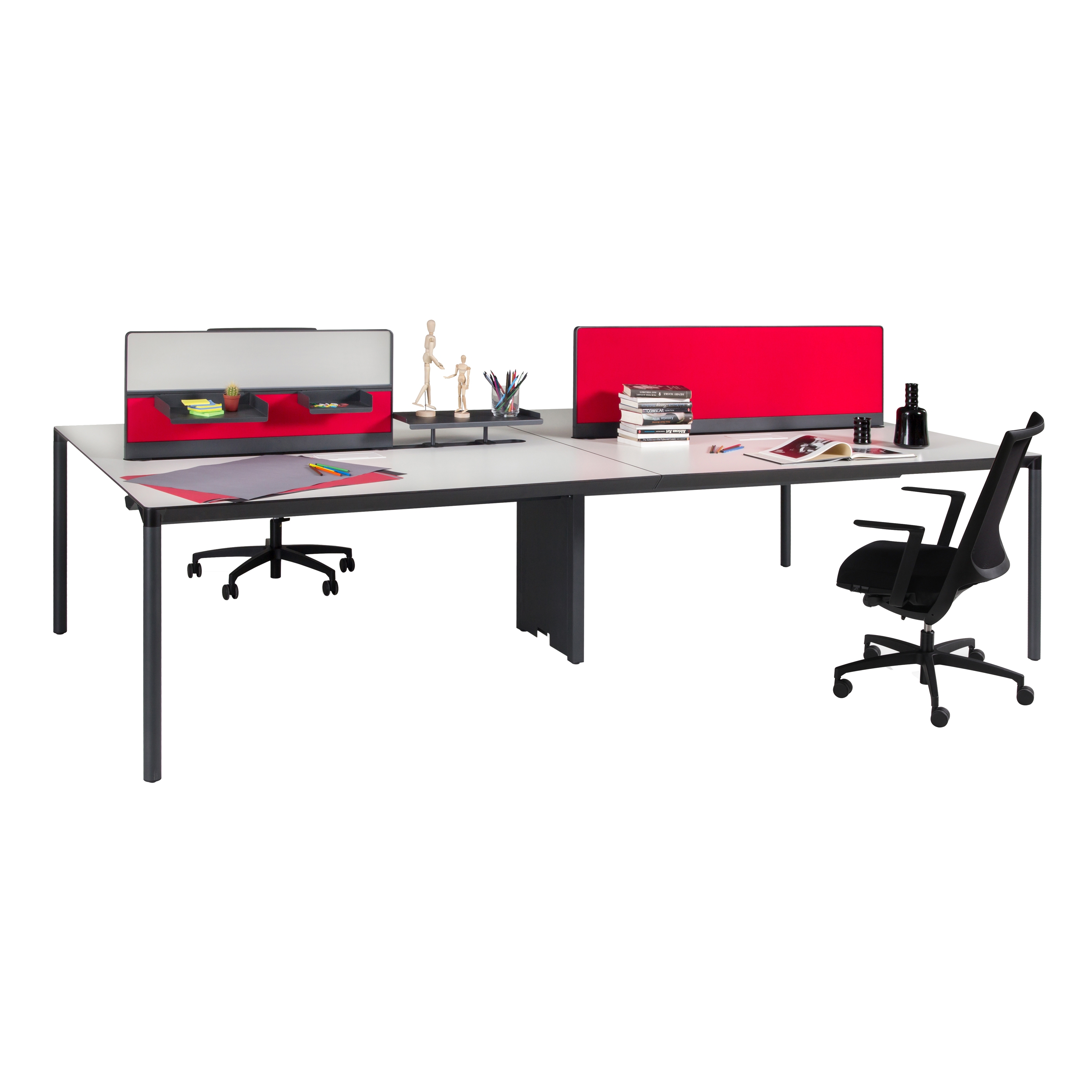 Vertoon produk Calvino Operational Desk System van vervaardiger Koleksiyon Furniture