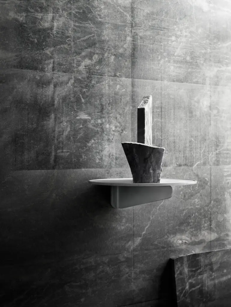 string furniture - Museum shelf, aluminum