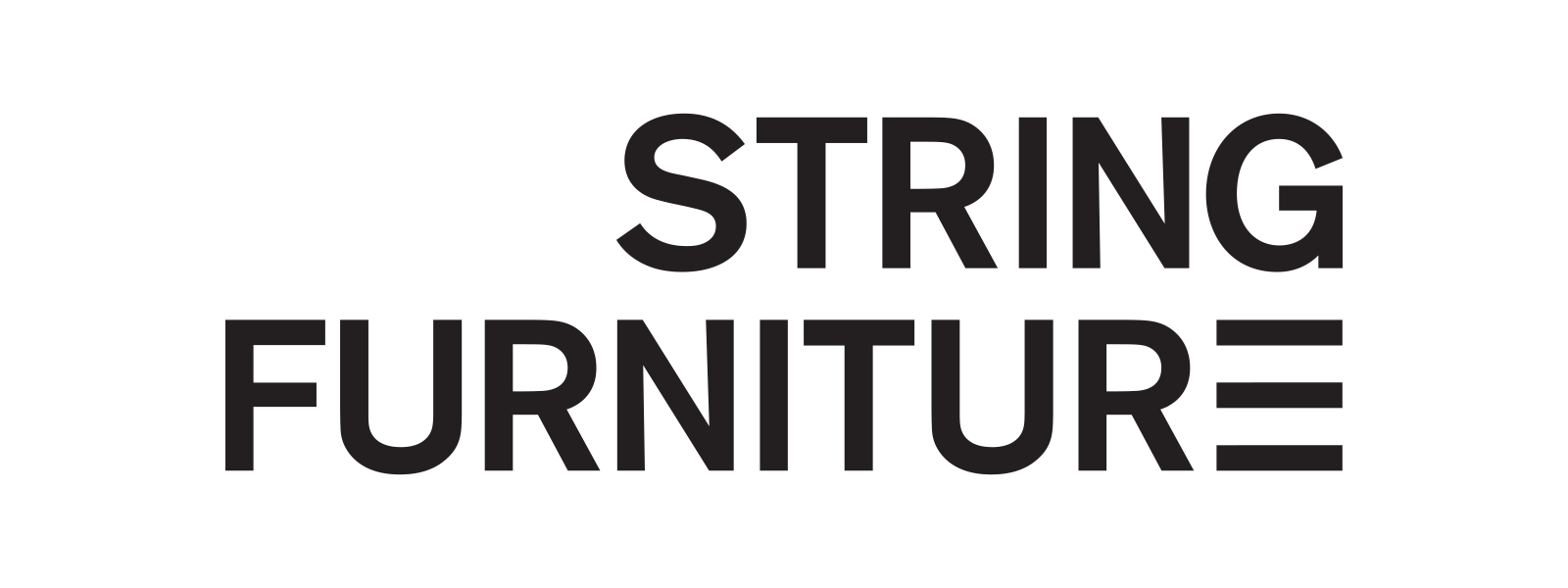 Logo für string furniture