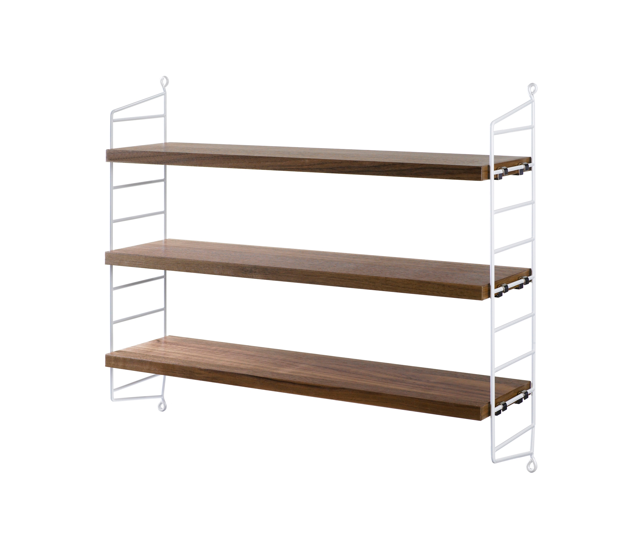 Vertoon produk String Pocket walnut/white van vervaardiger string furniture