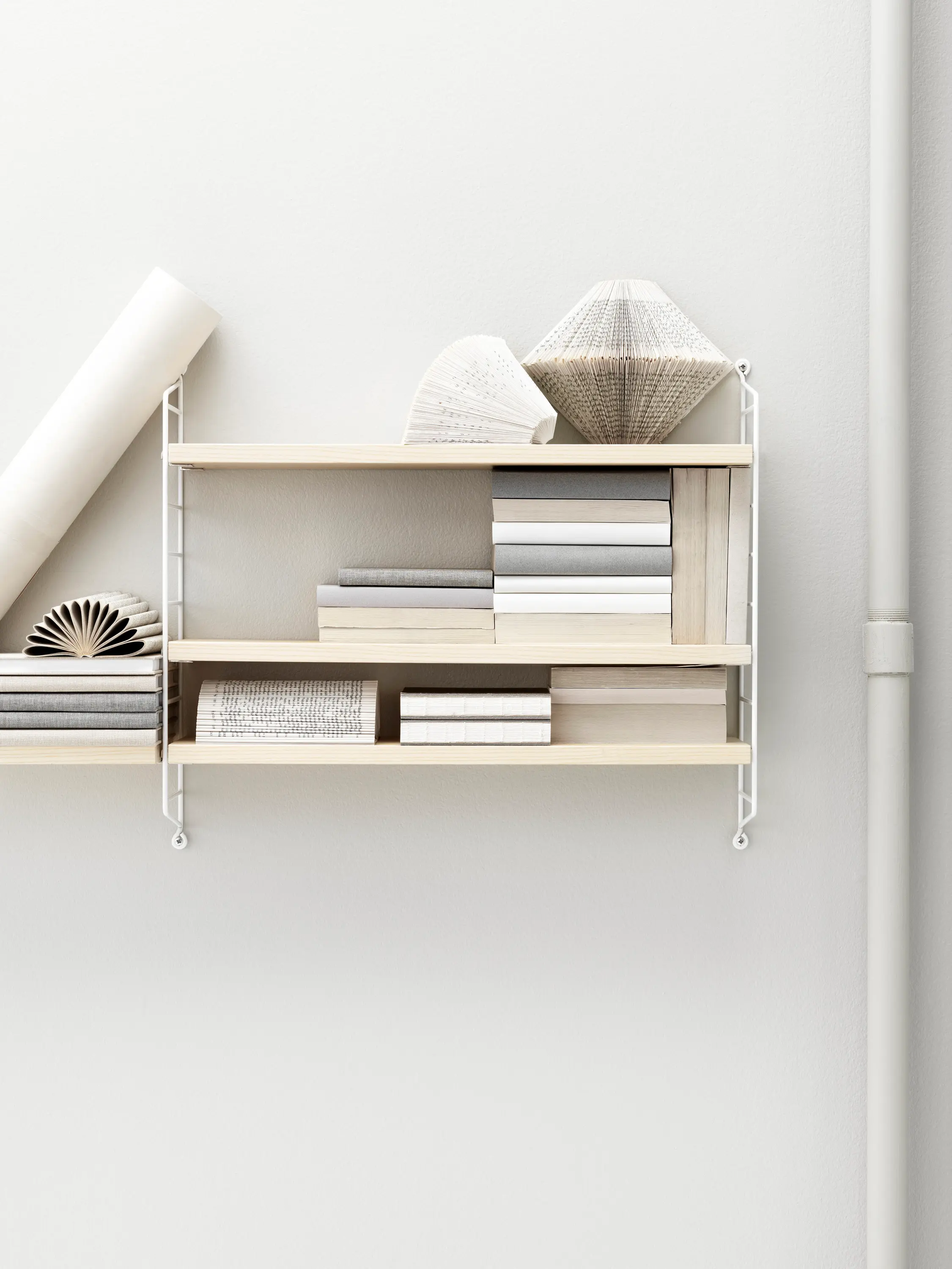 string furniture - String Pocket ash/white
