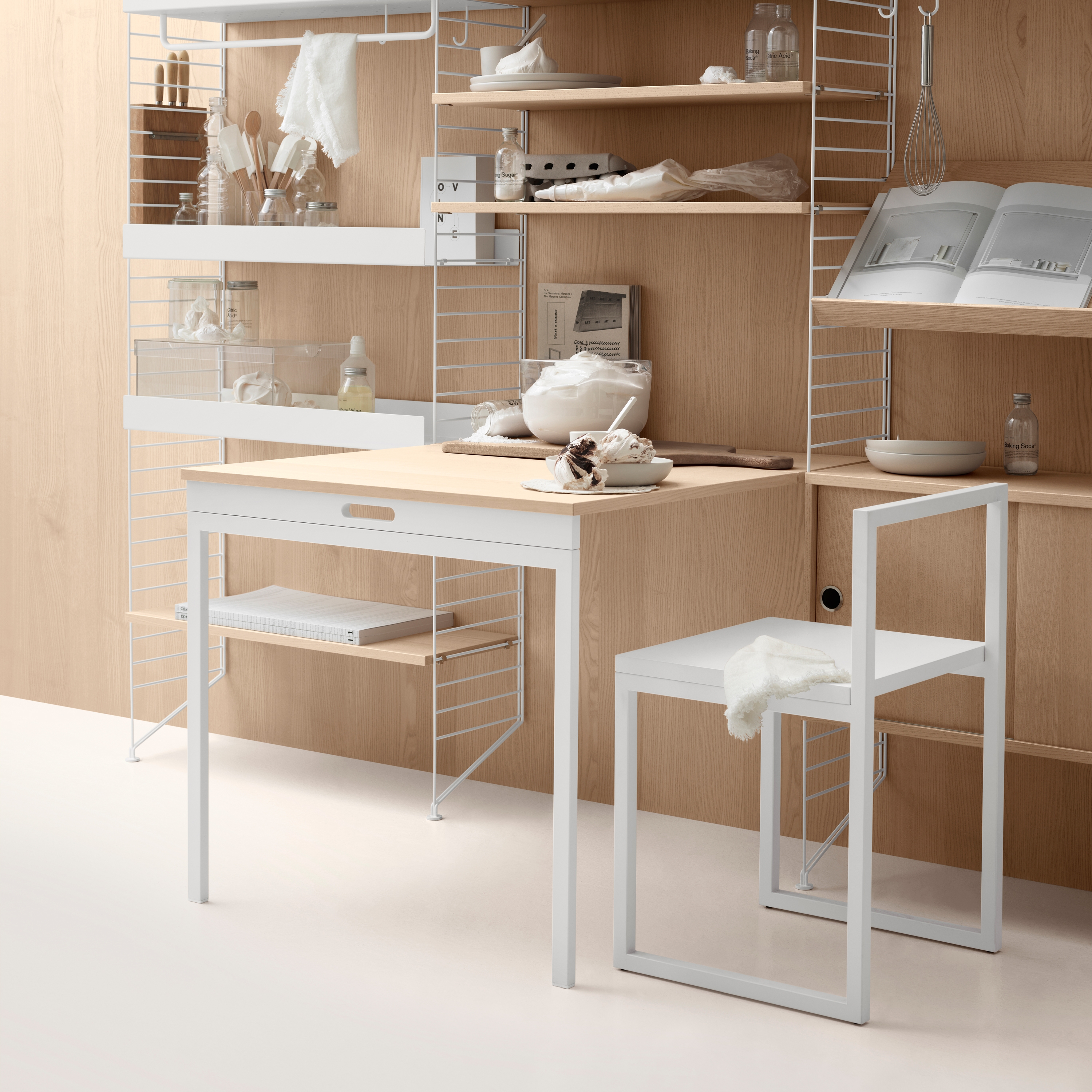 Mostra il prodotto String System, Folding table del produttore string furniture