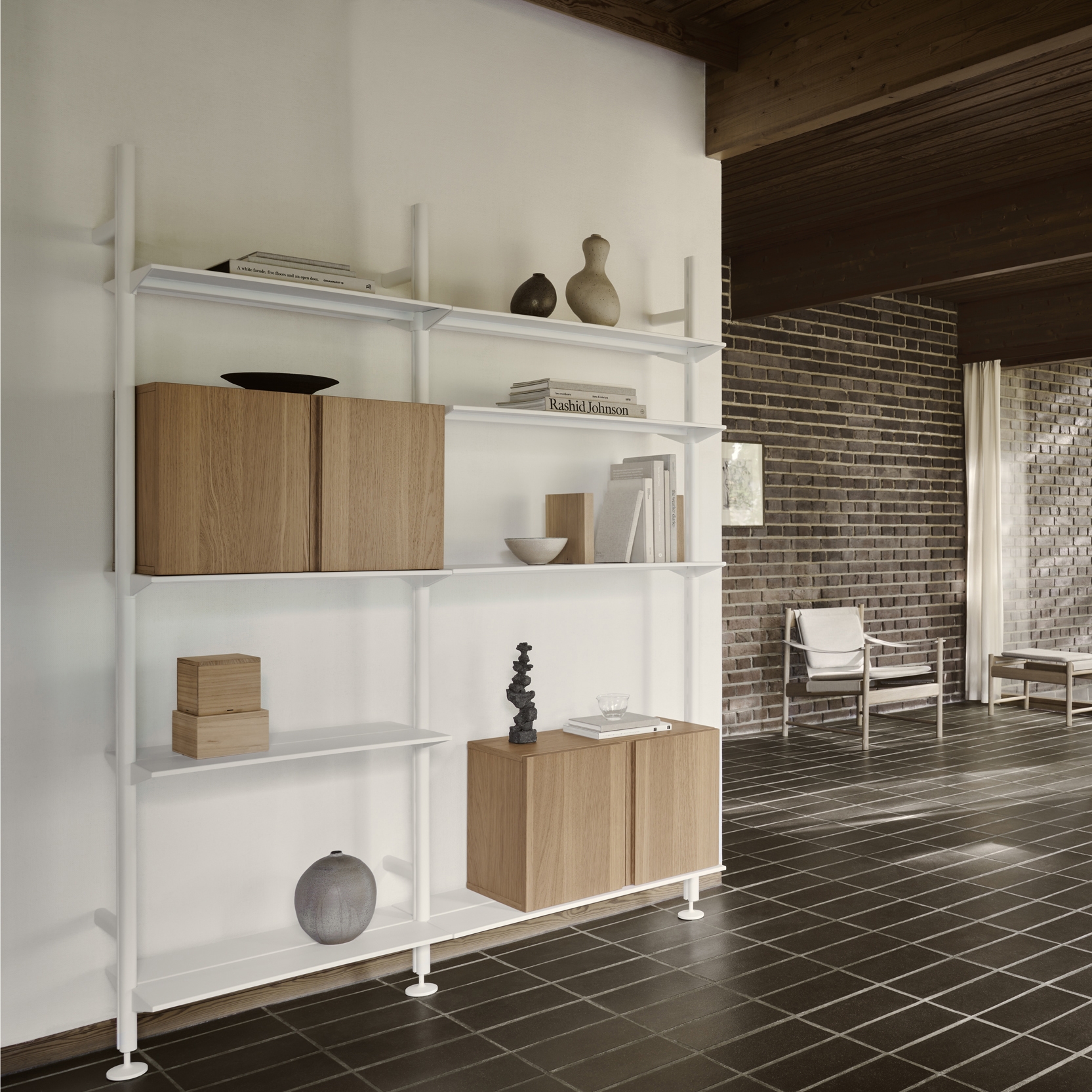 Pira G2 - White oak/white, wallmounted