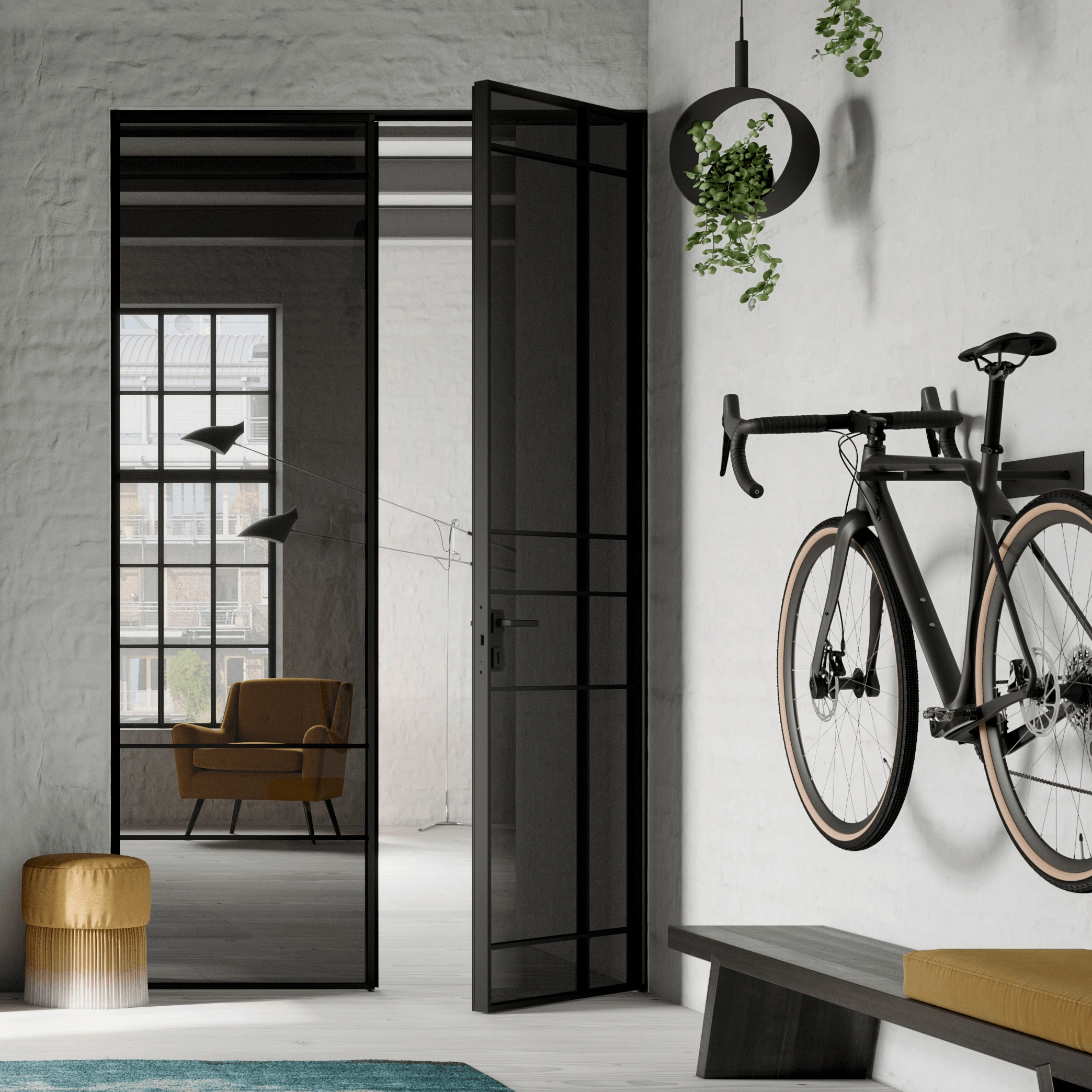 PUERTAS PLEGABLES Y ABATIBLES