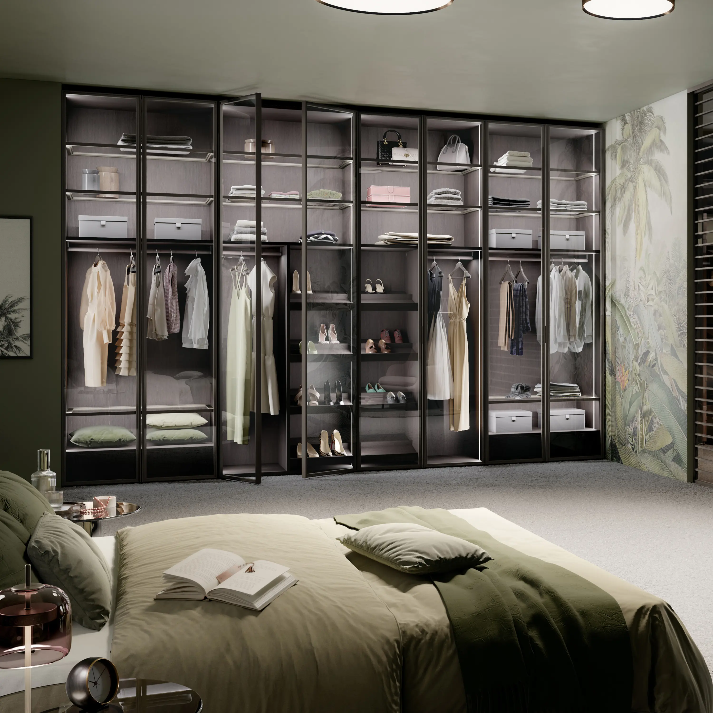 raumplus - Aluminum frame hinge door RPE