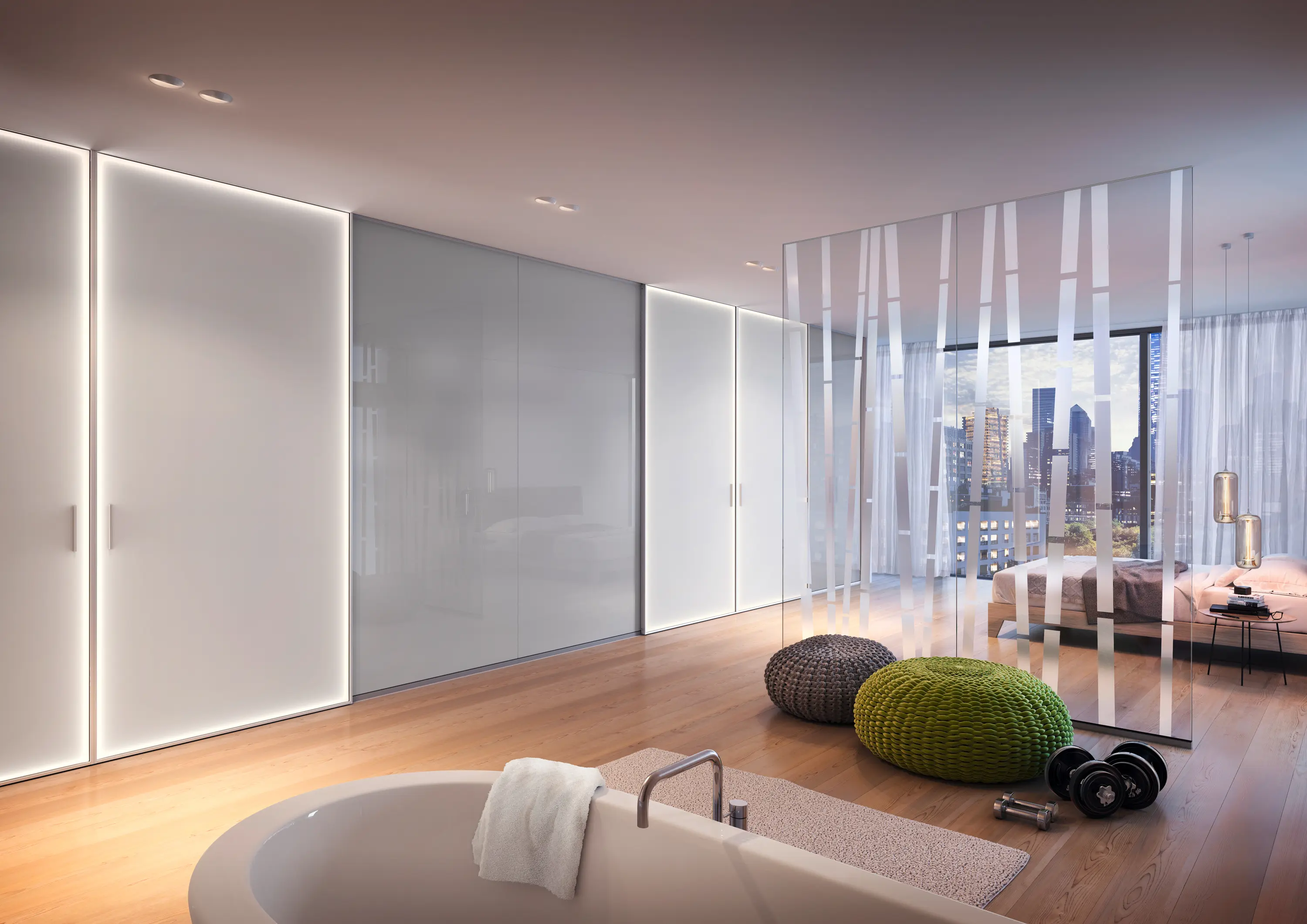 raumplus - S 1200 LED Gleittürsystem