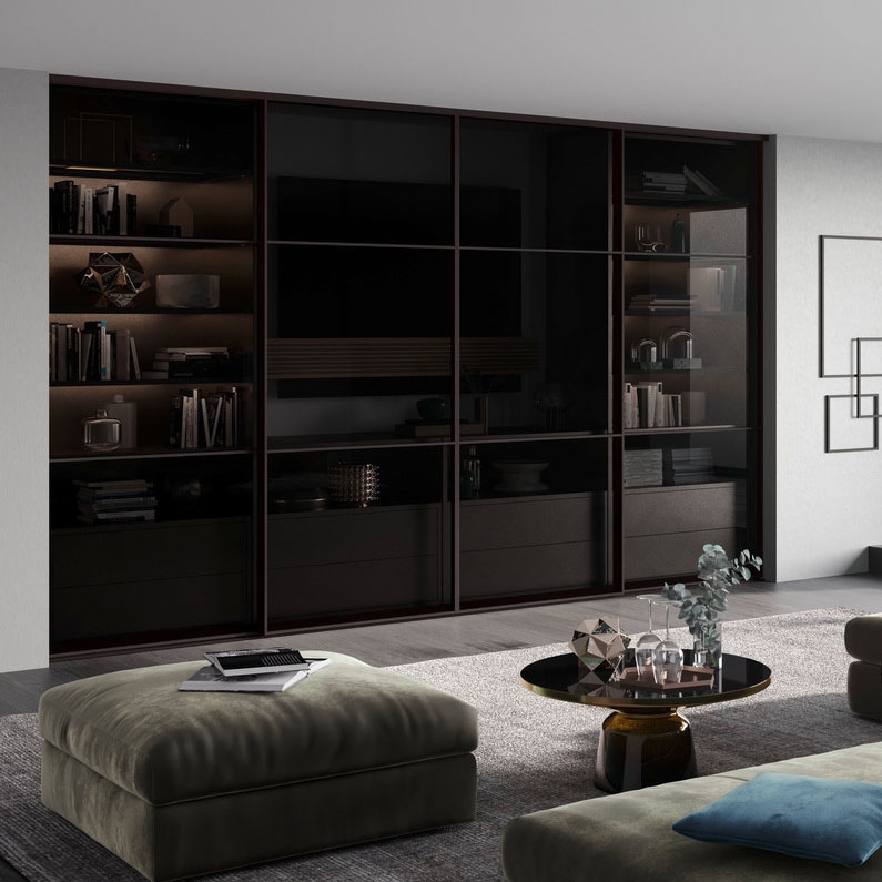 Display product S 1200 sliding door system from manufacturer raumplus