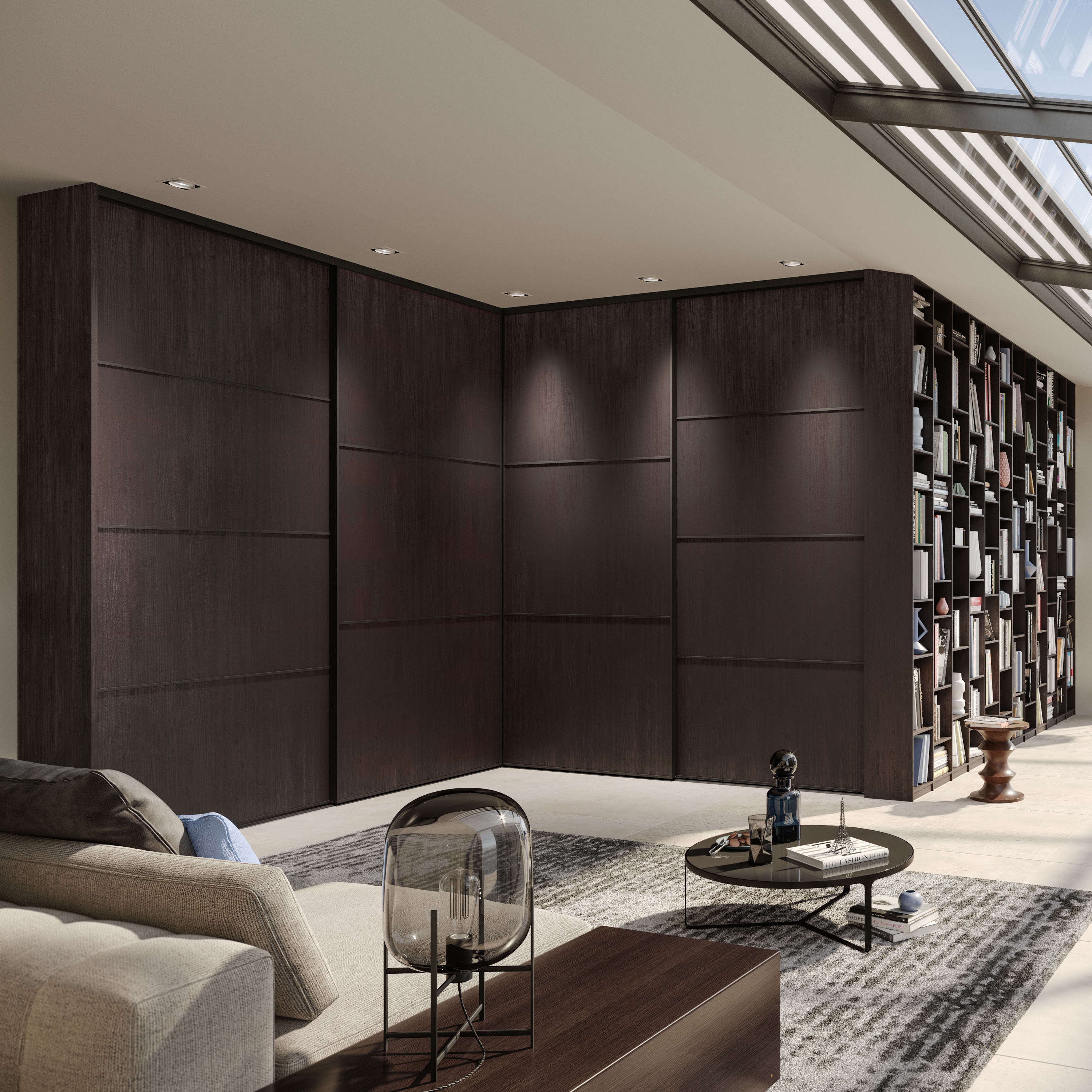 Display product S 1200 sliding door system from manufacturer raumplus