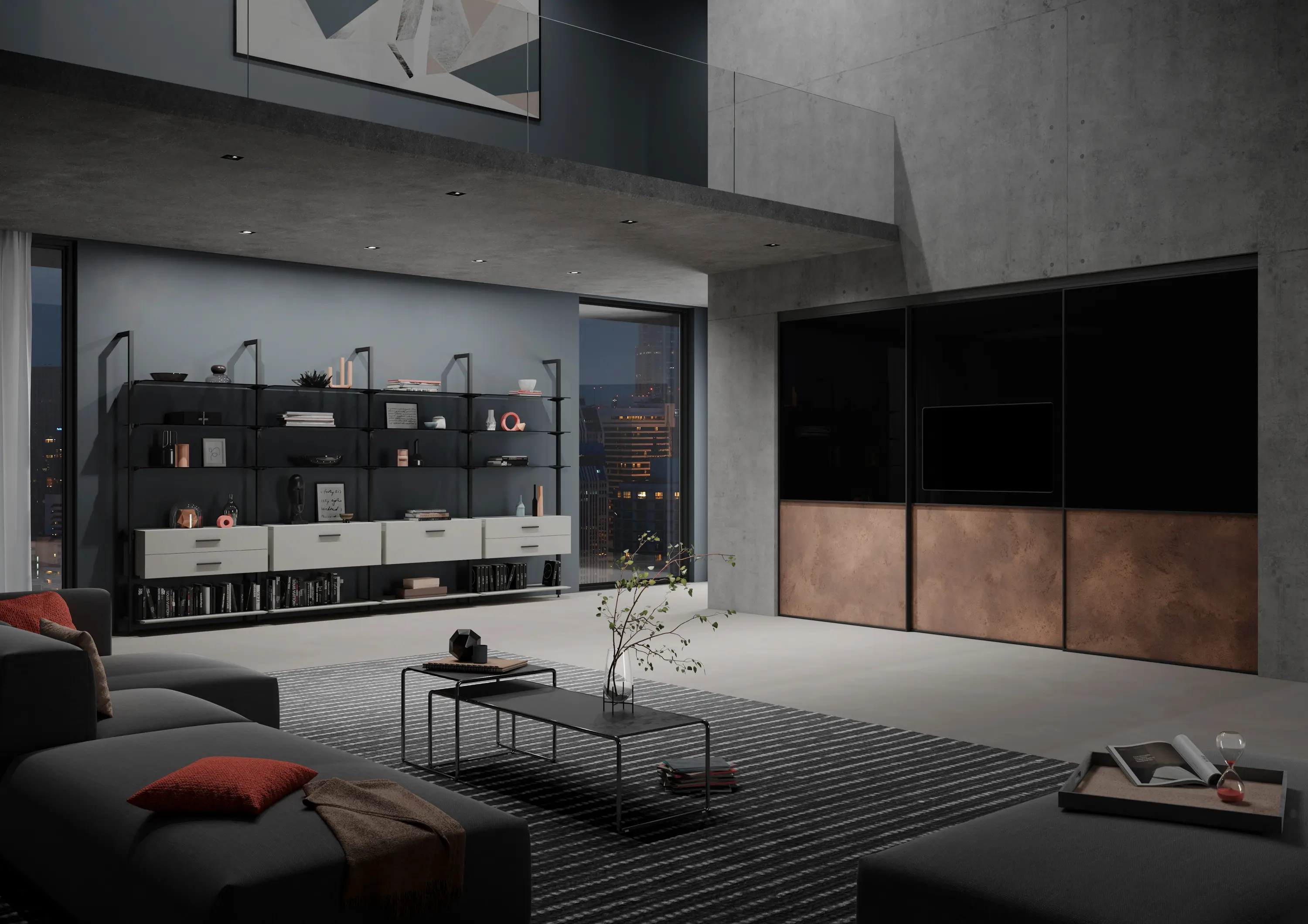 raumplus - S 1200 sliding tv door