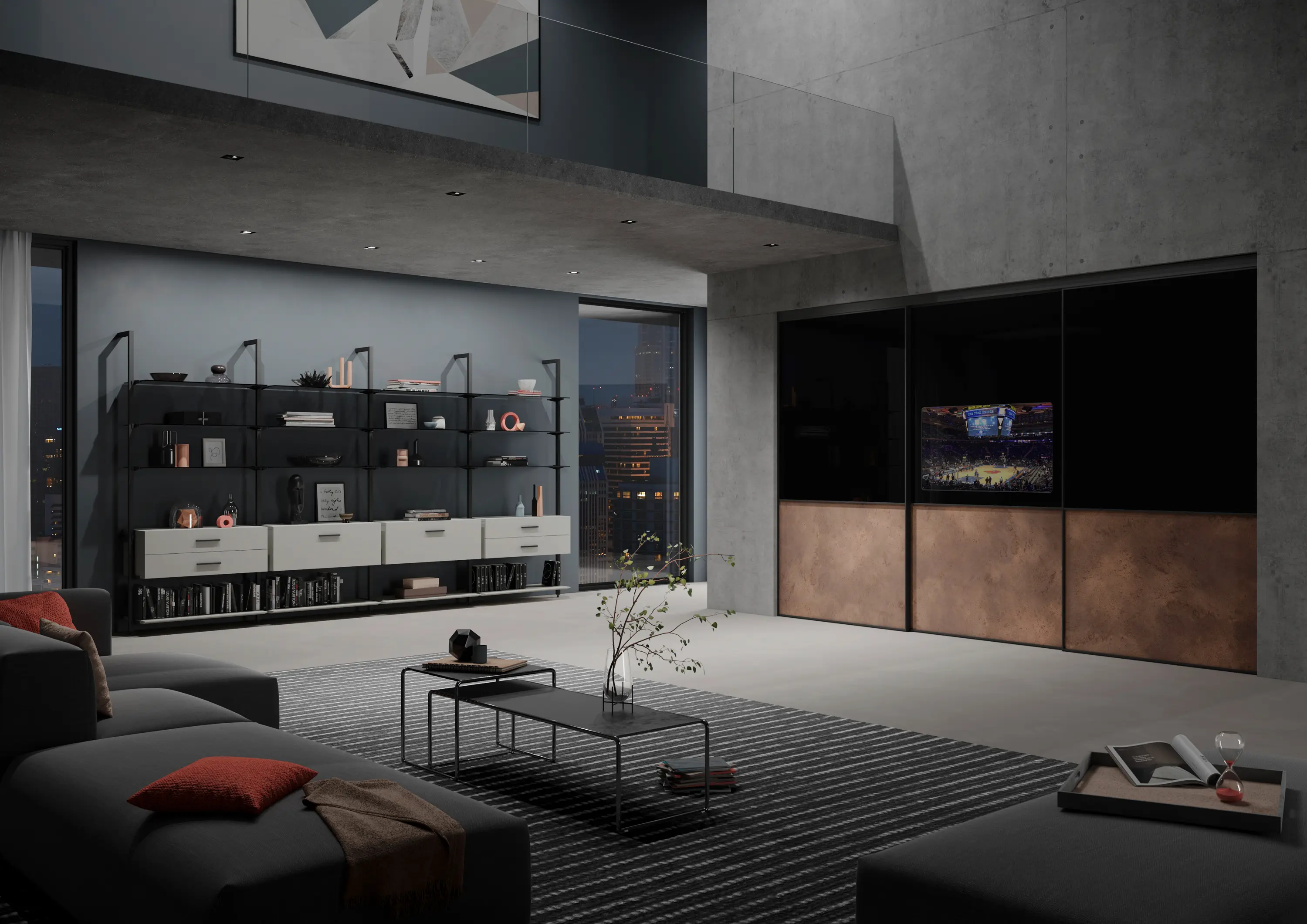 raumplus - S 1200 sliding tv door