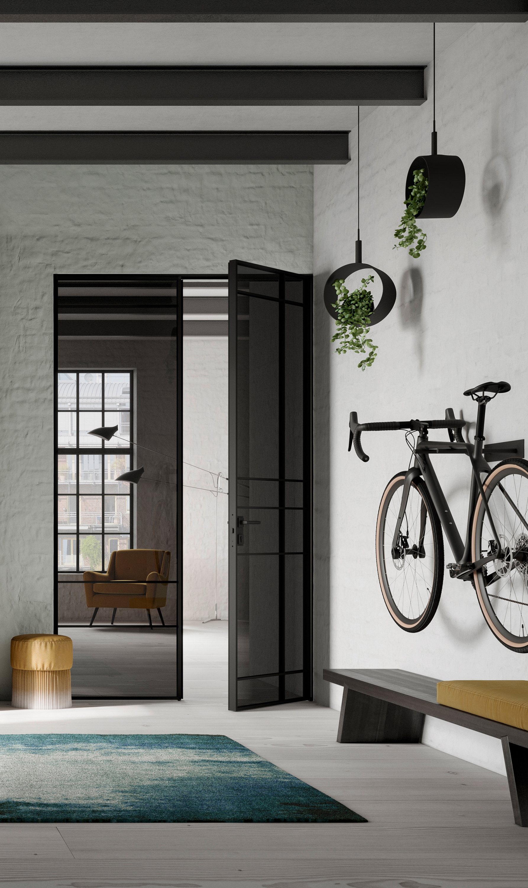 Mostra il prodotto Swing Door Slim Line double-leaf del produttore raumplus