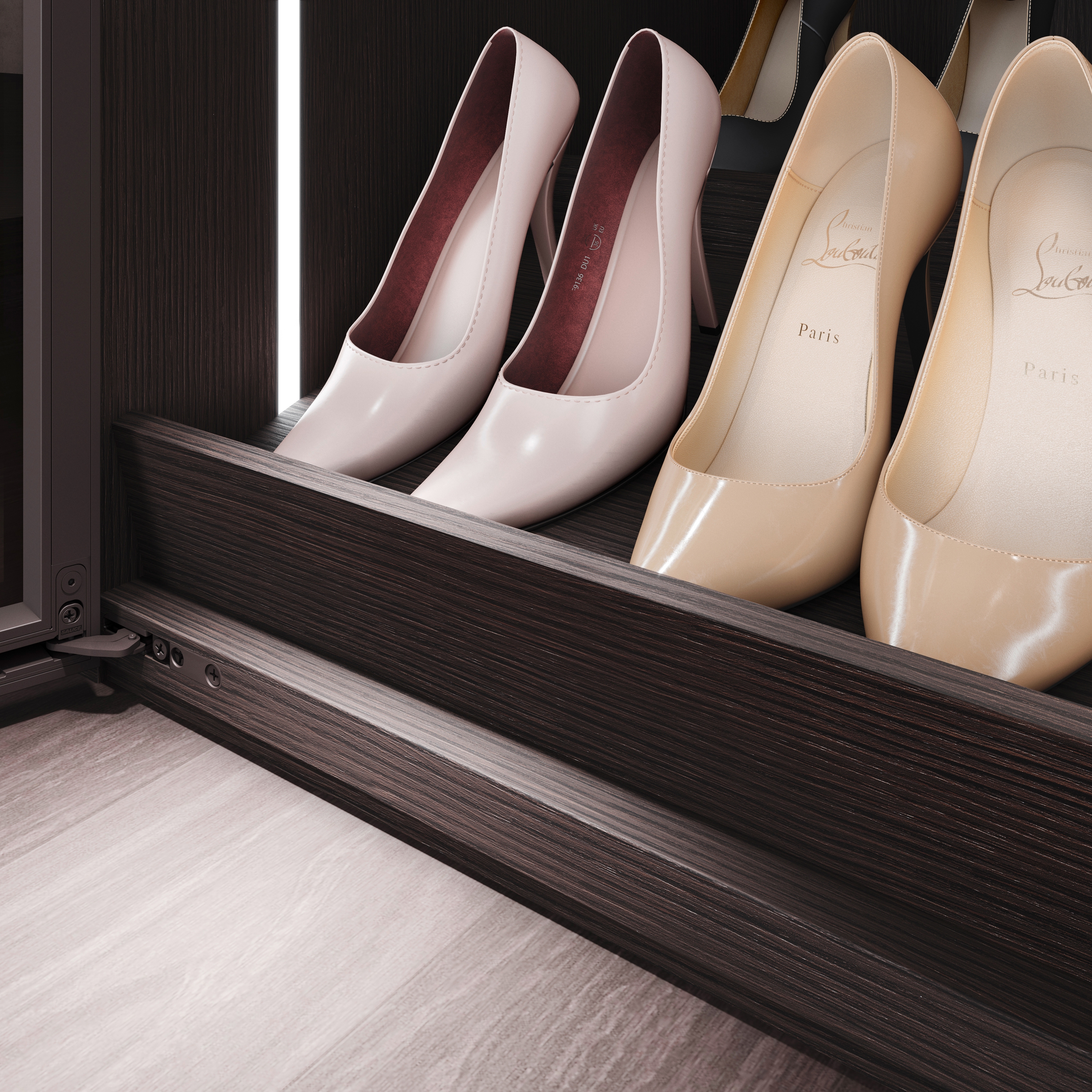 Display product Angled shelves from manufacturer raumplus