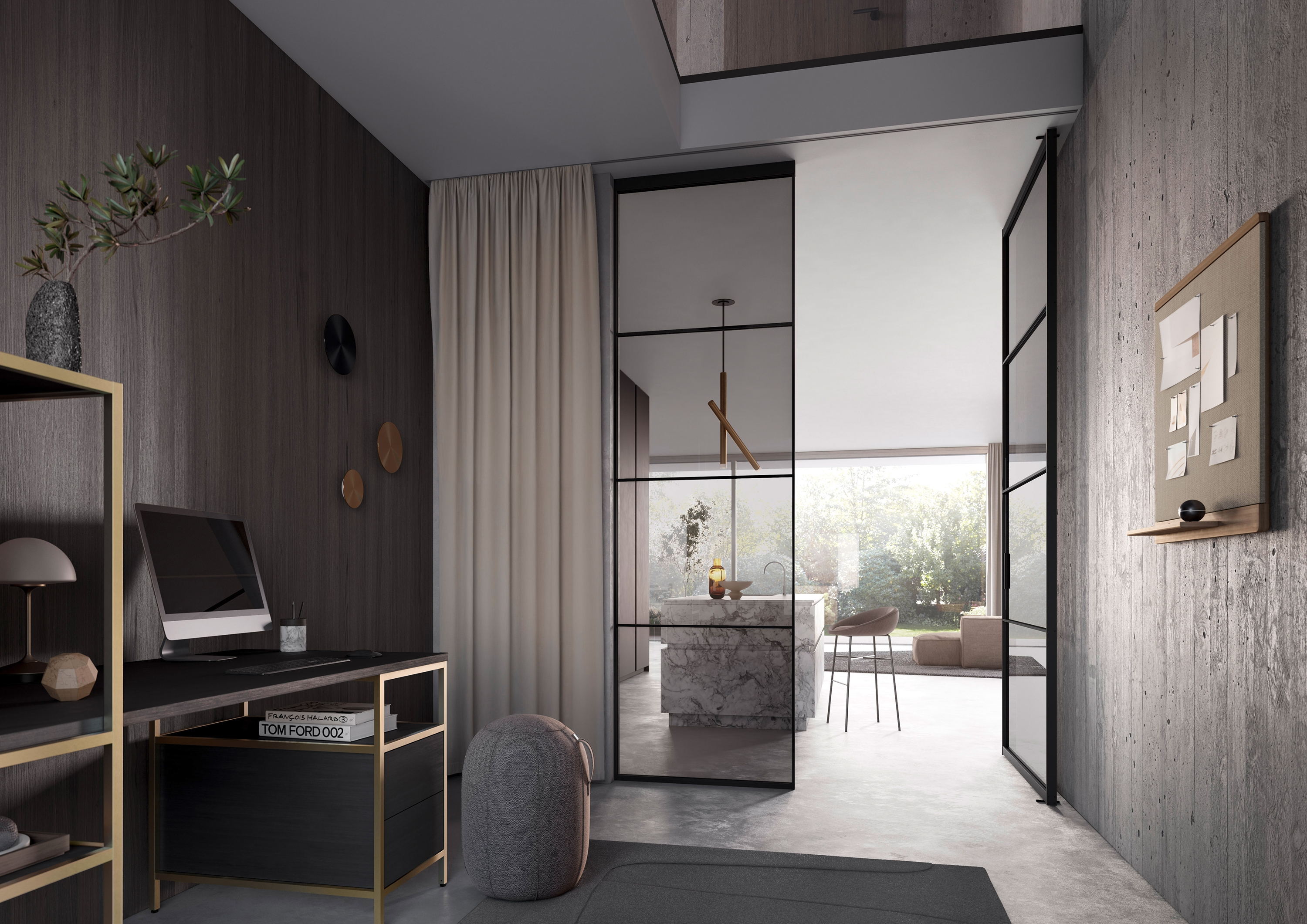 Display product Pivot Door S1200 from manufacturer raumplus