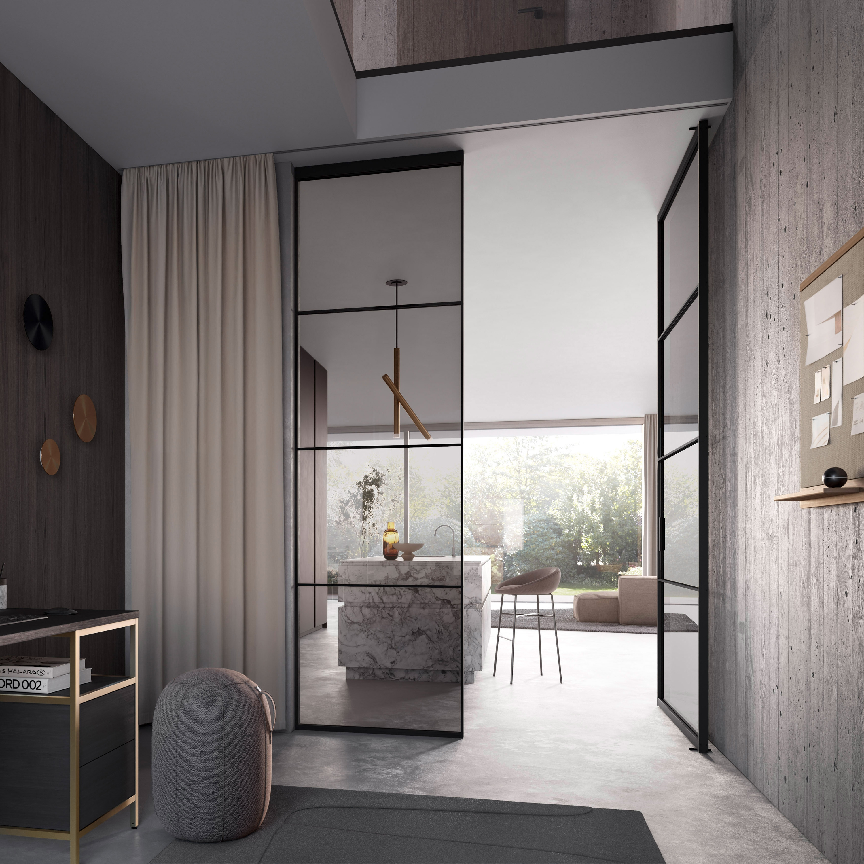 Display product Pivot Door S1200 from manufacturer raumplus