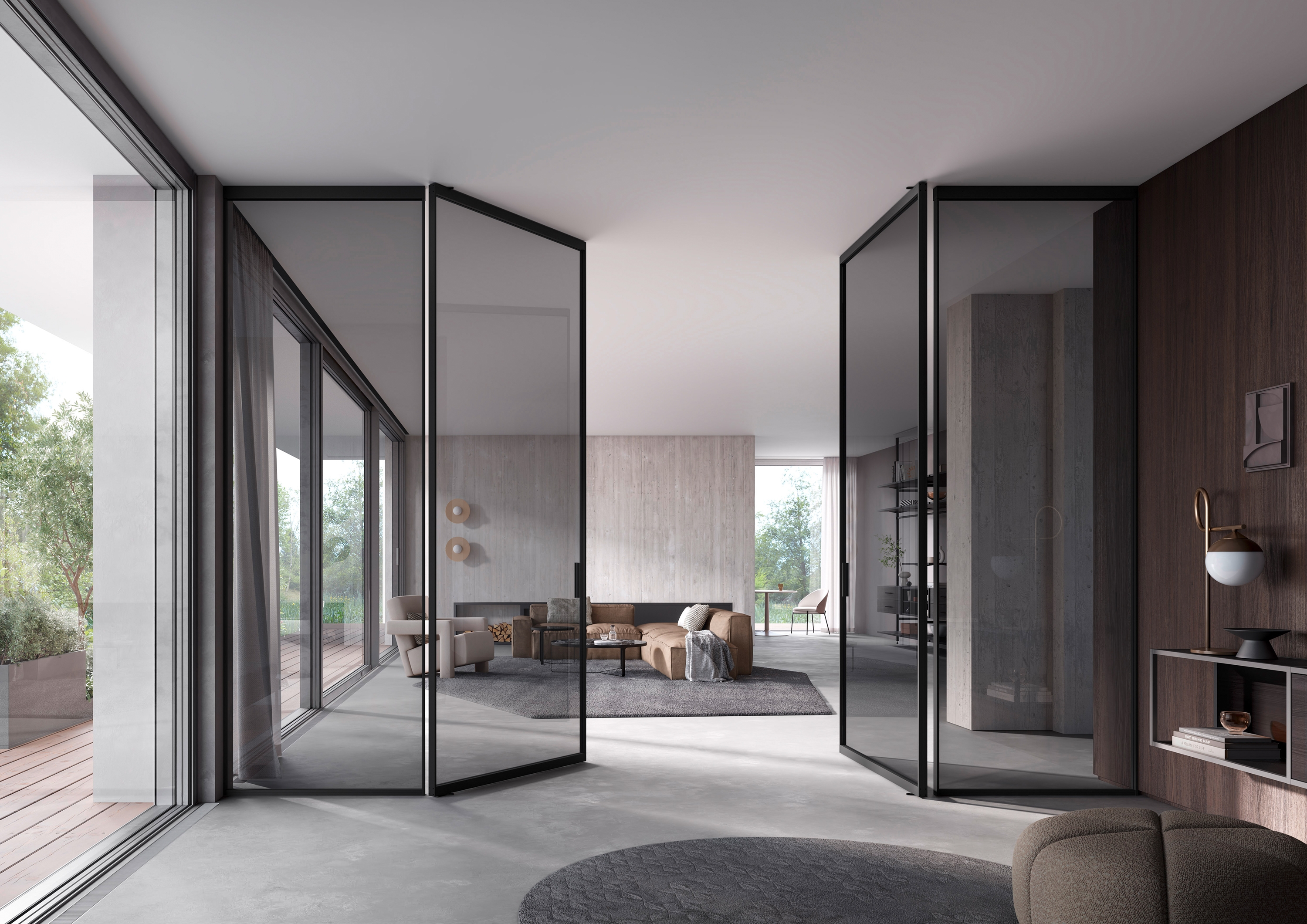 Display product Pivot Door S1200 from manufacturer raumplus