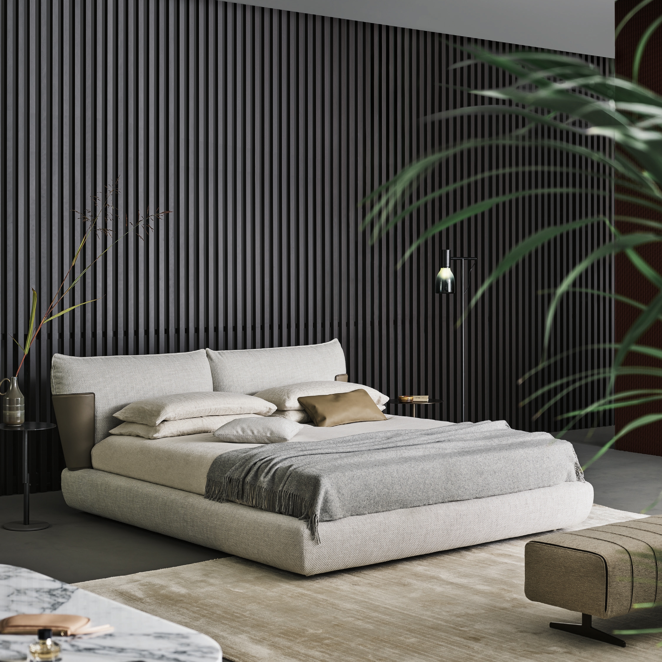 Display product Blend bed from manufacturer Bonaldo