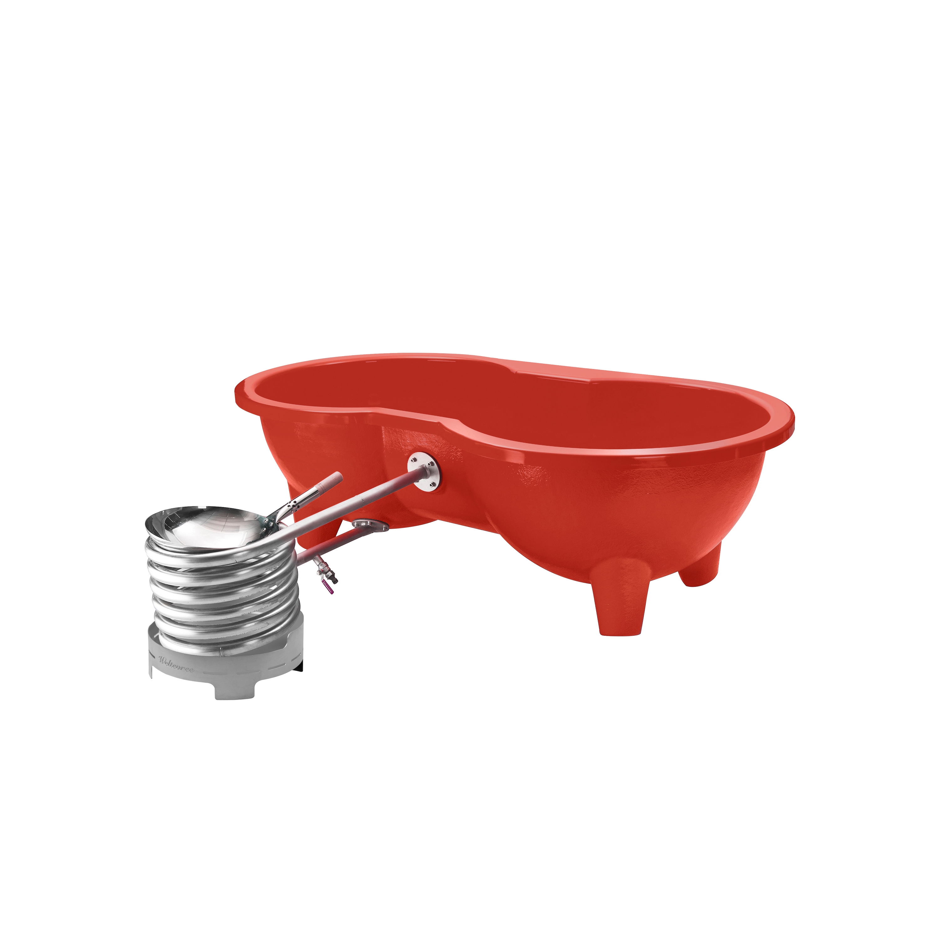 Produkt Dutchtub Loveseat Terra Red des Herstellers Weltevree anzeigen