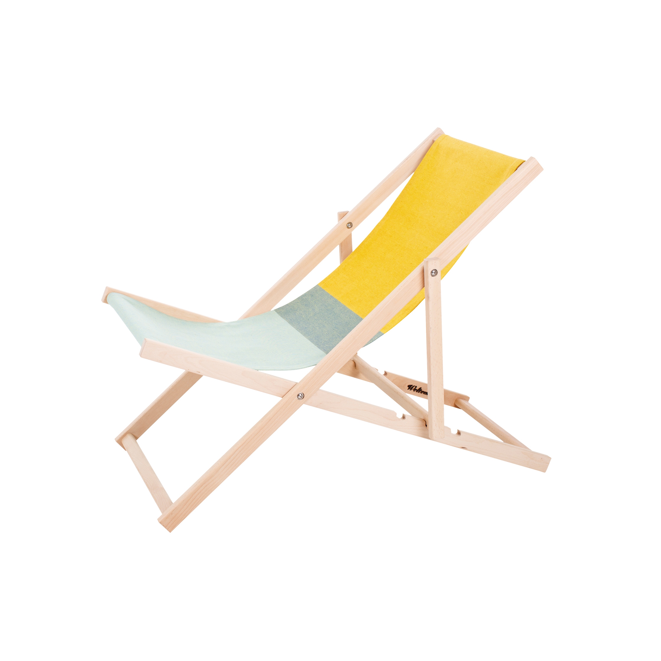Produkt Beachchair green/yellow des Herstellers Weltevree anzeigen