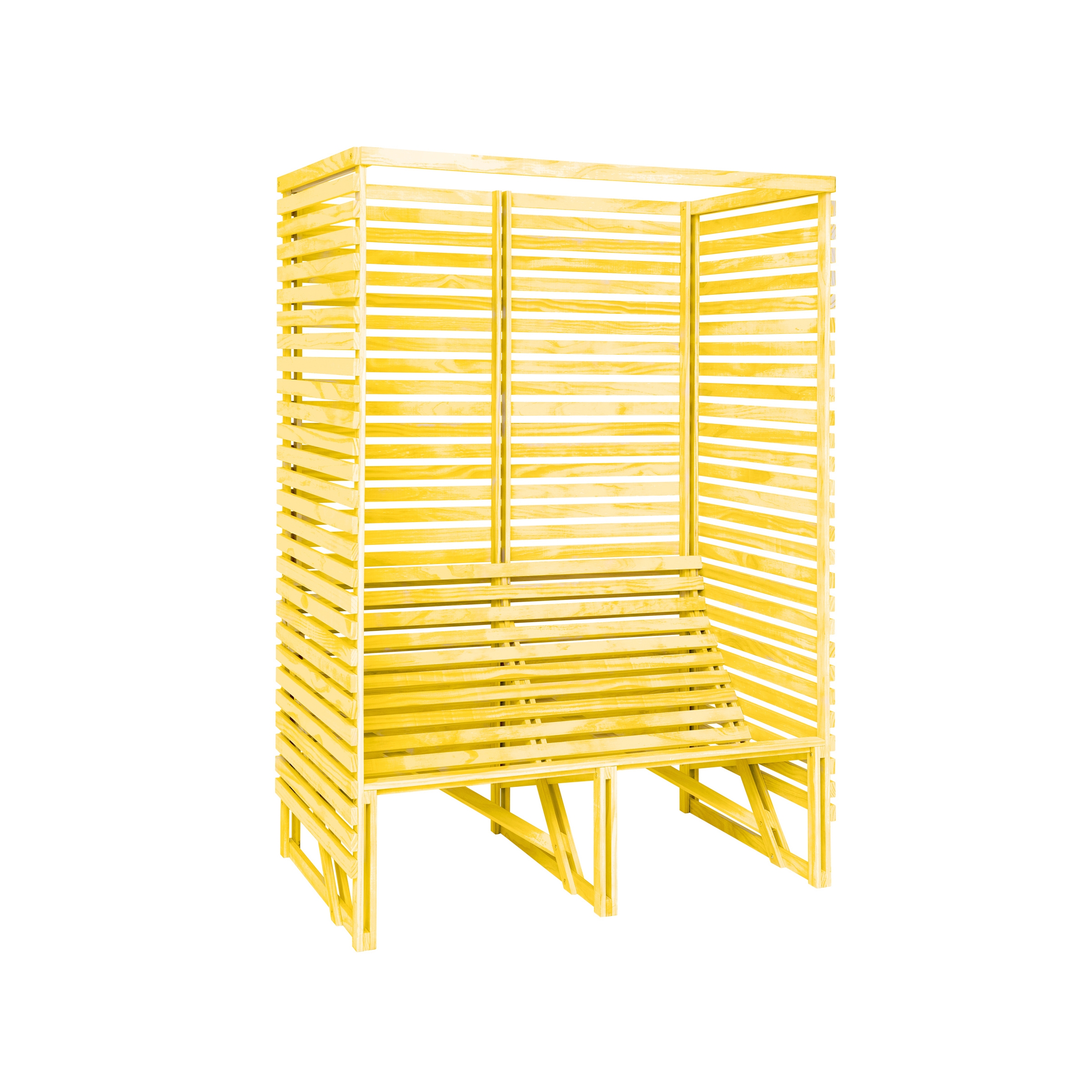 Patioset High Back 2-3 Yellow